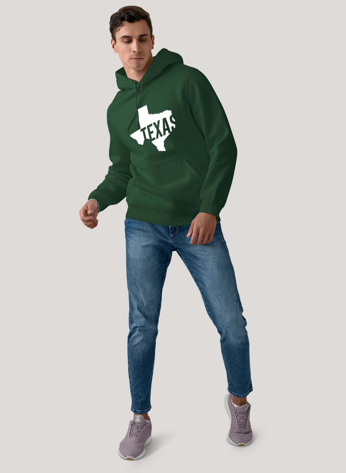 TEXAS MAP COMFORT HOODIE