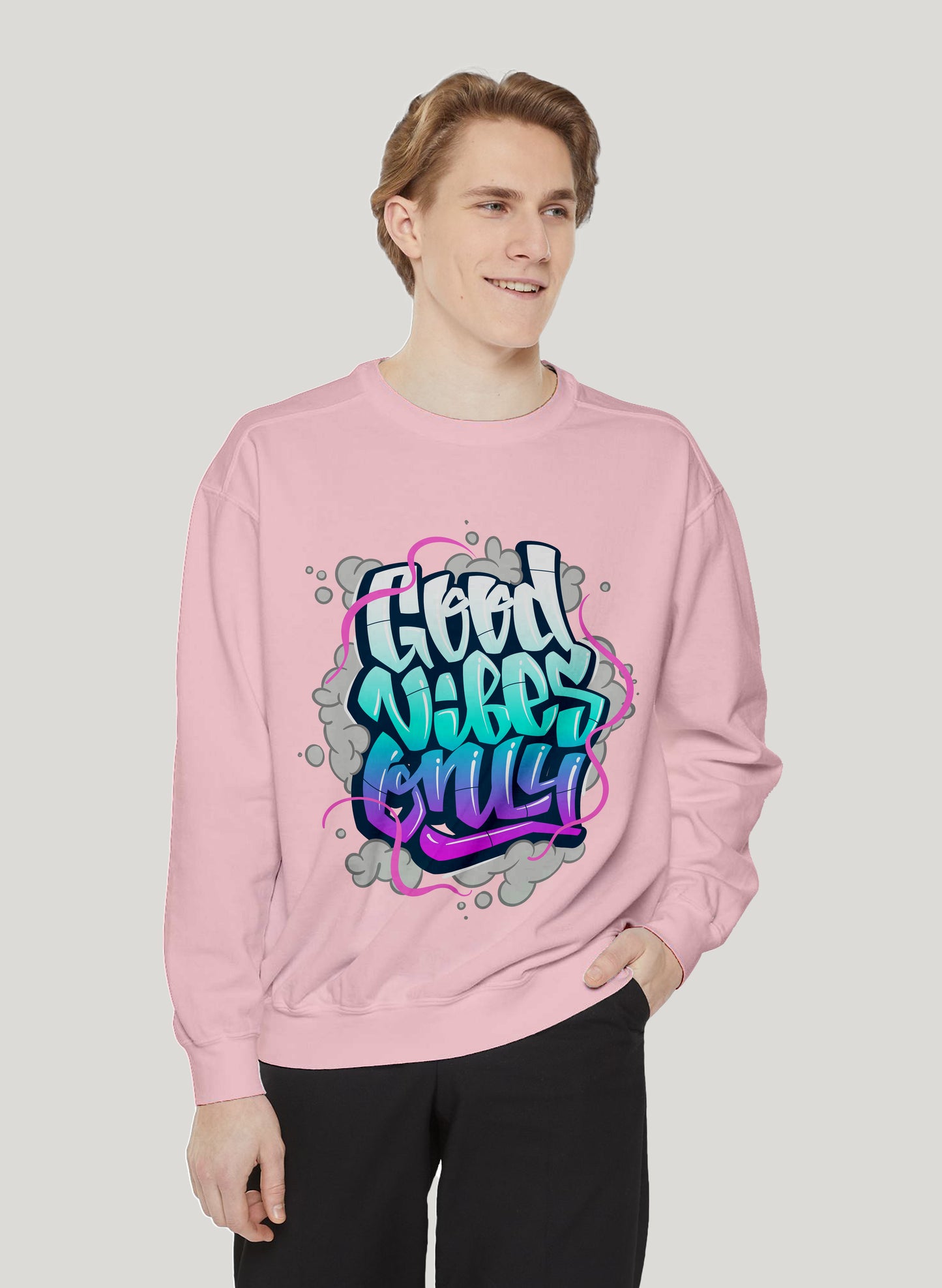 GOOD VIBES ONLY 2 CLASSIC SWEATSHIRT