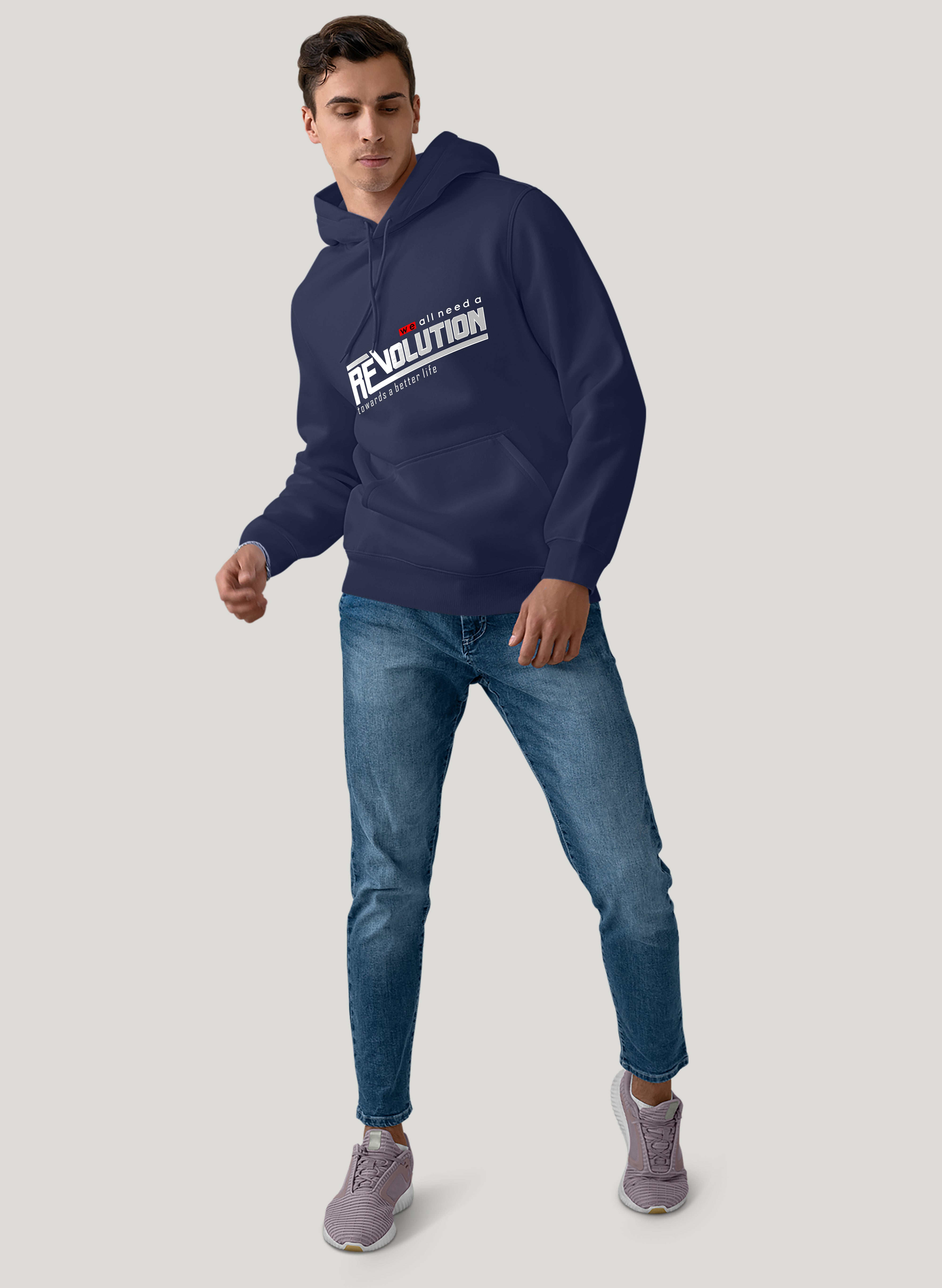 WE NEED REVOLUTION COMFORT HOODIE