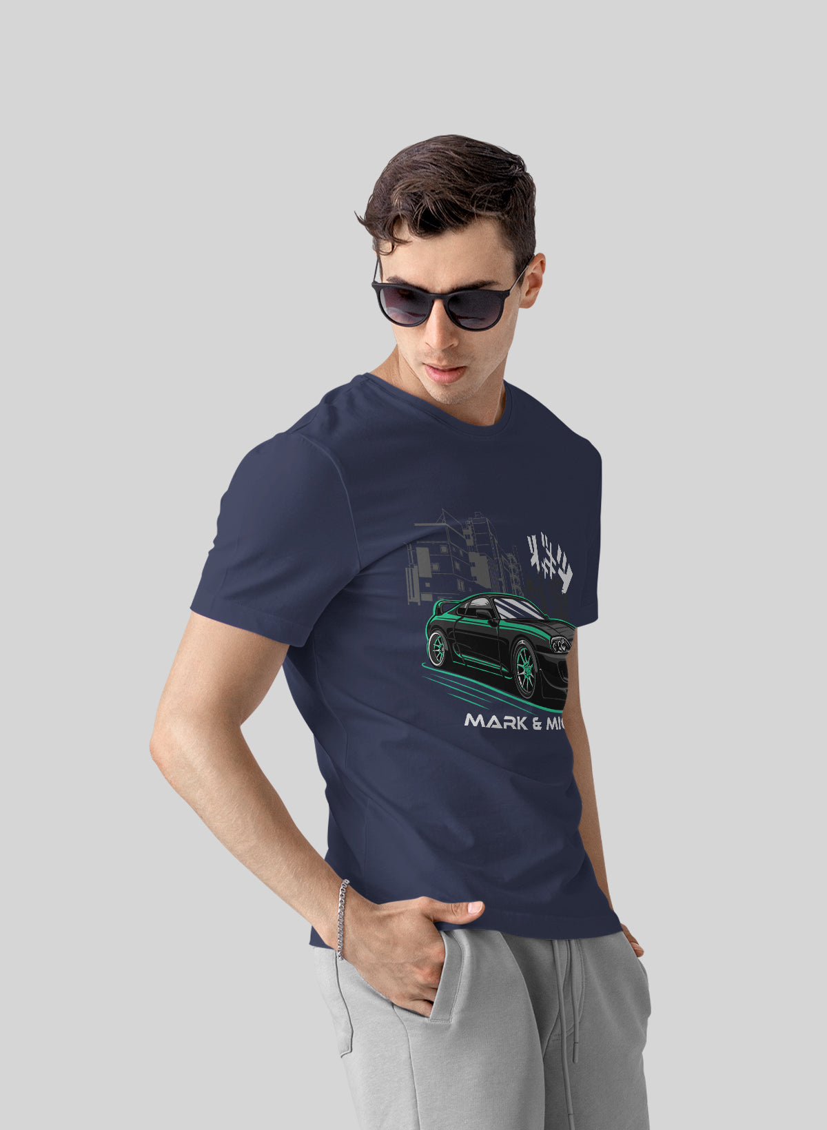 NEON NIGHTRIDER CREW NECK T-SHIRT