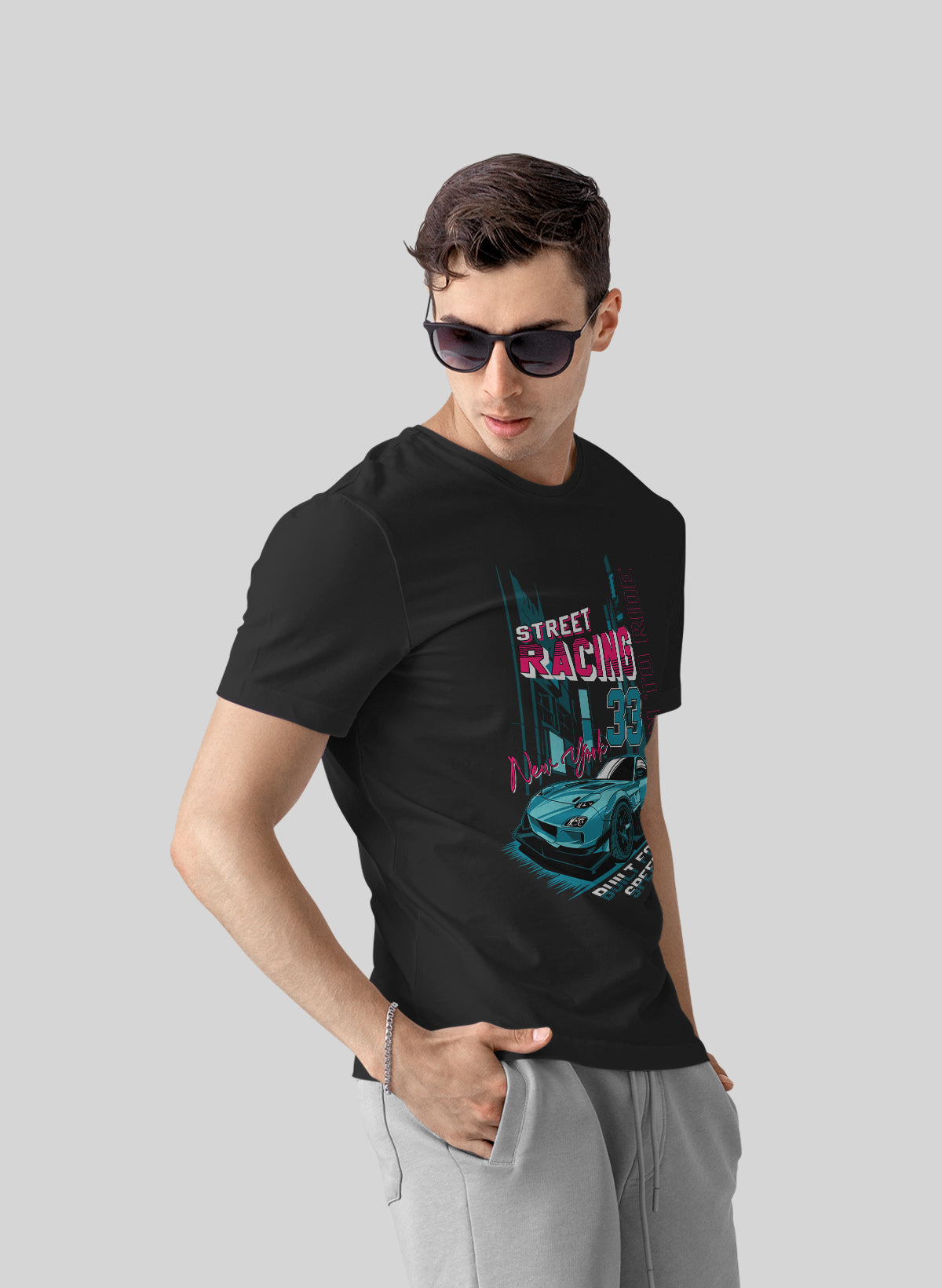 NEON VELOCITY CREW NECK T-SHIRT