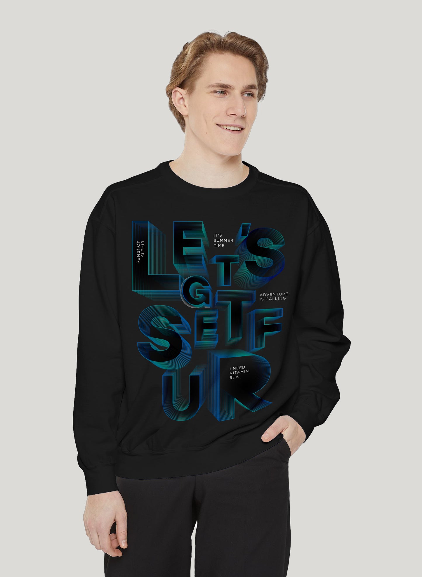 LET'S GET SURF CLASSIC SWEATSHIRT