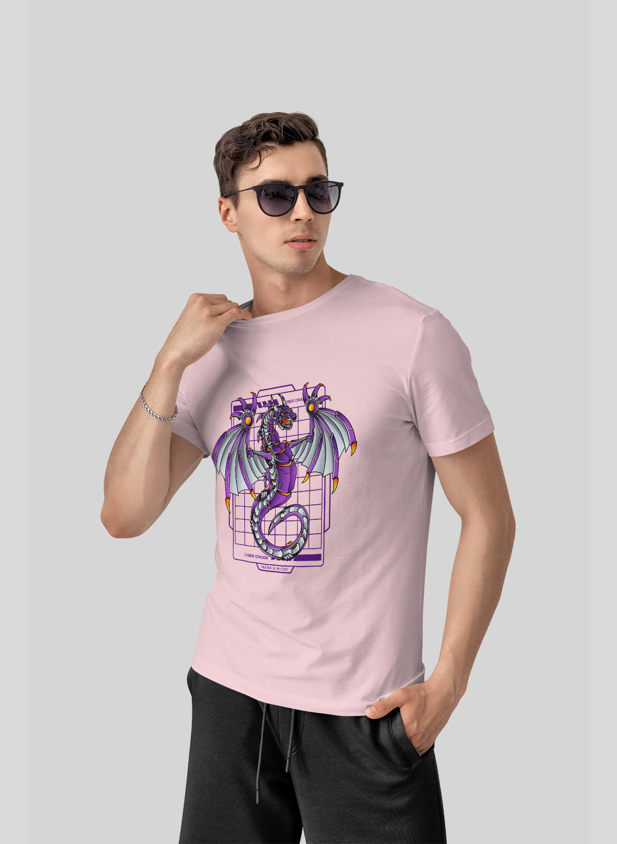 CYBER DRAGON SURGE CREW NECK T-SHIRT