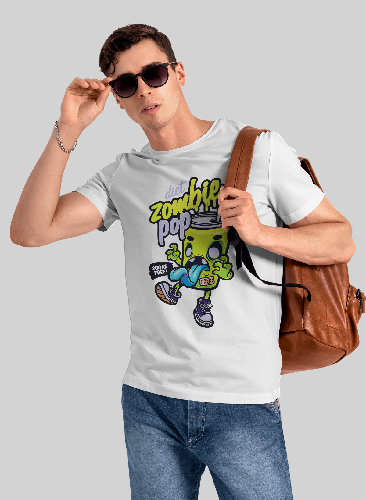 DIET ZOMBIE POP CREW NECK T-SHIRT