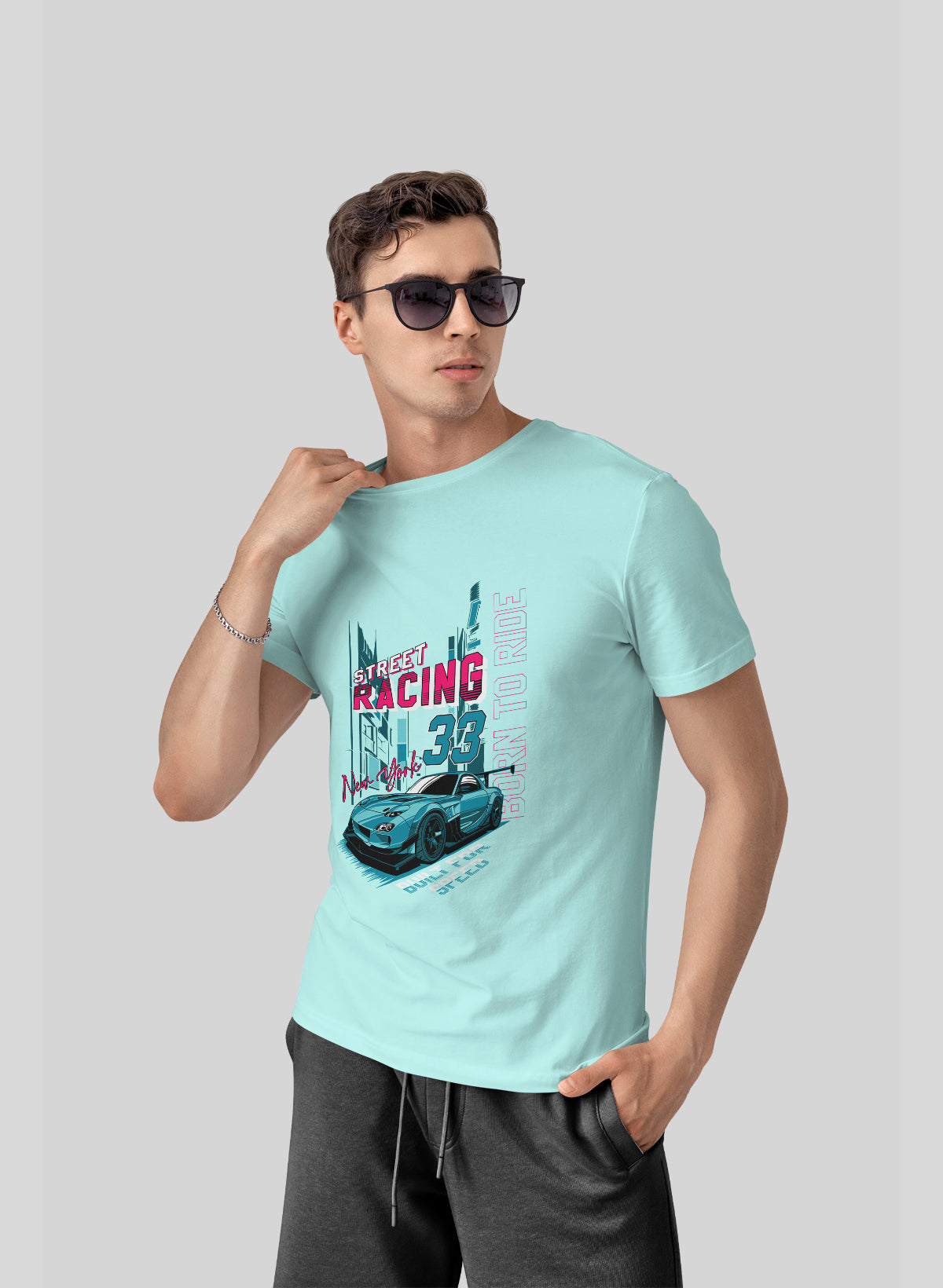 NEON VELOCITY CREW NECK T-SHIRT