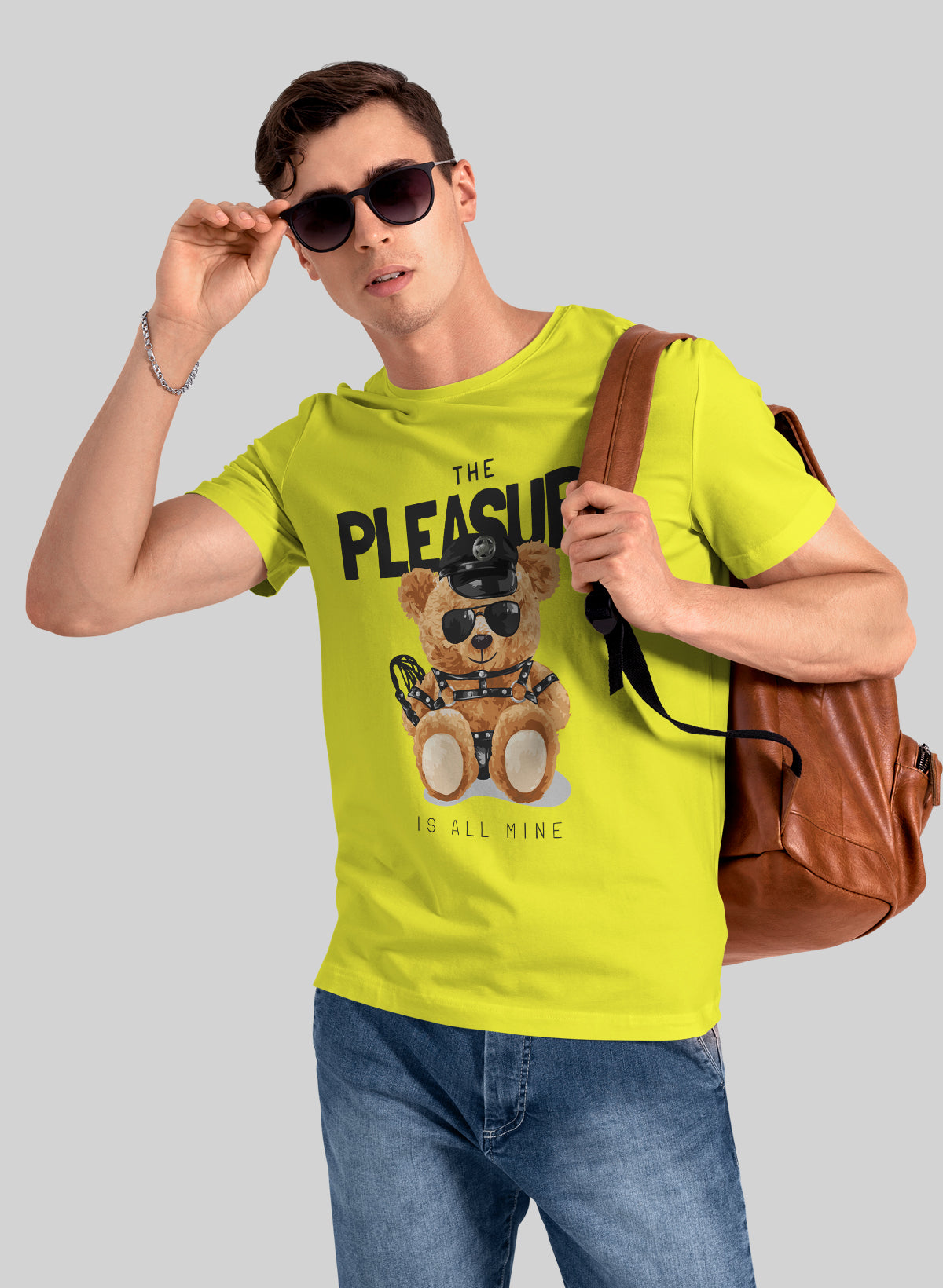 THE PLEASURE IS ALL MINE CREW NECK T-SHIRT