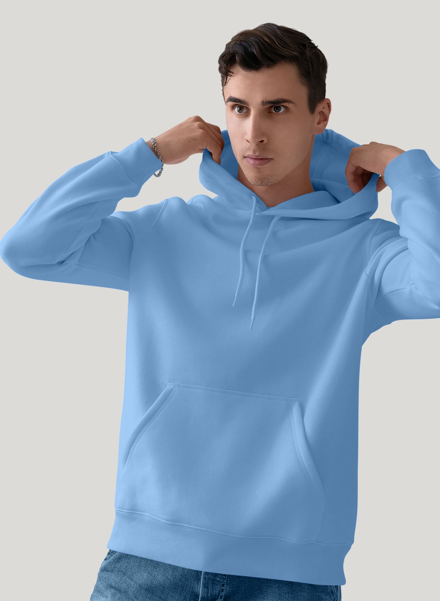 BLUE CLASSIC COMFORT HOODIE