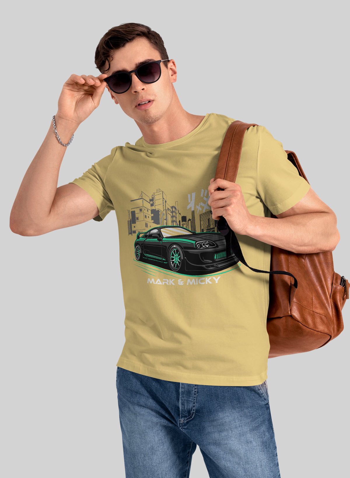 NEON NIGHTRIDER CREW NECK T-SHIRT