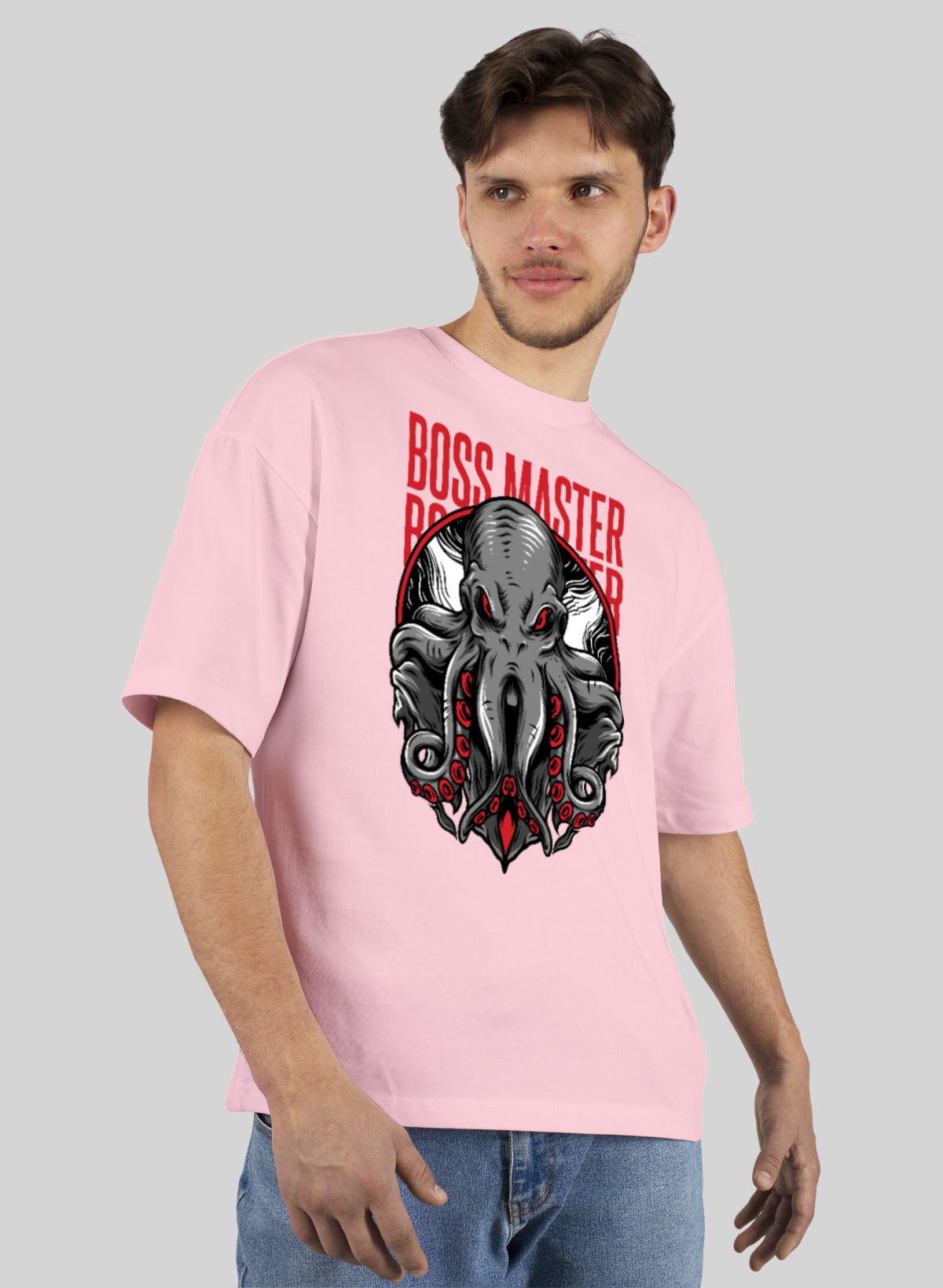 BOSS MASTER COTTON OVERSIZED T-SHIRT