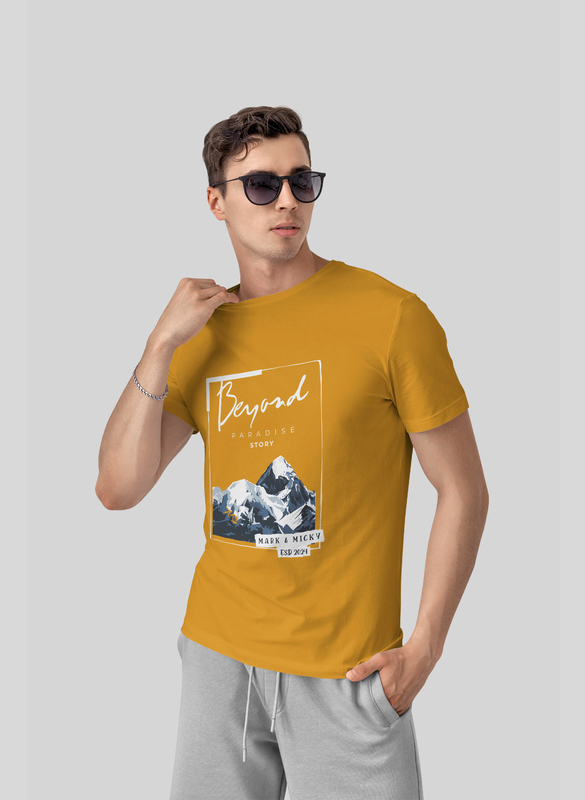 JOURNEY TO BEYOND CREW NECK T-SHIRT