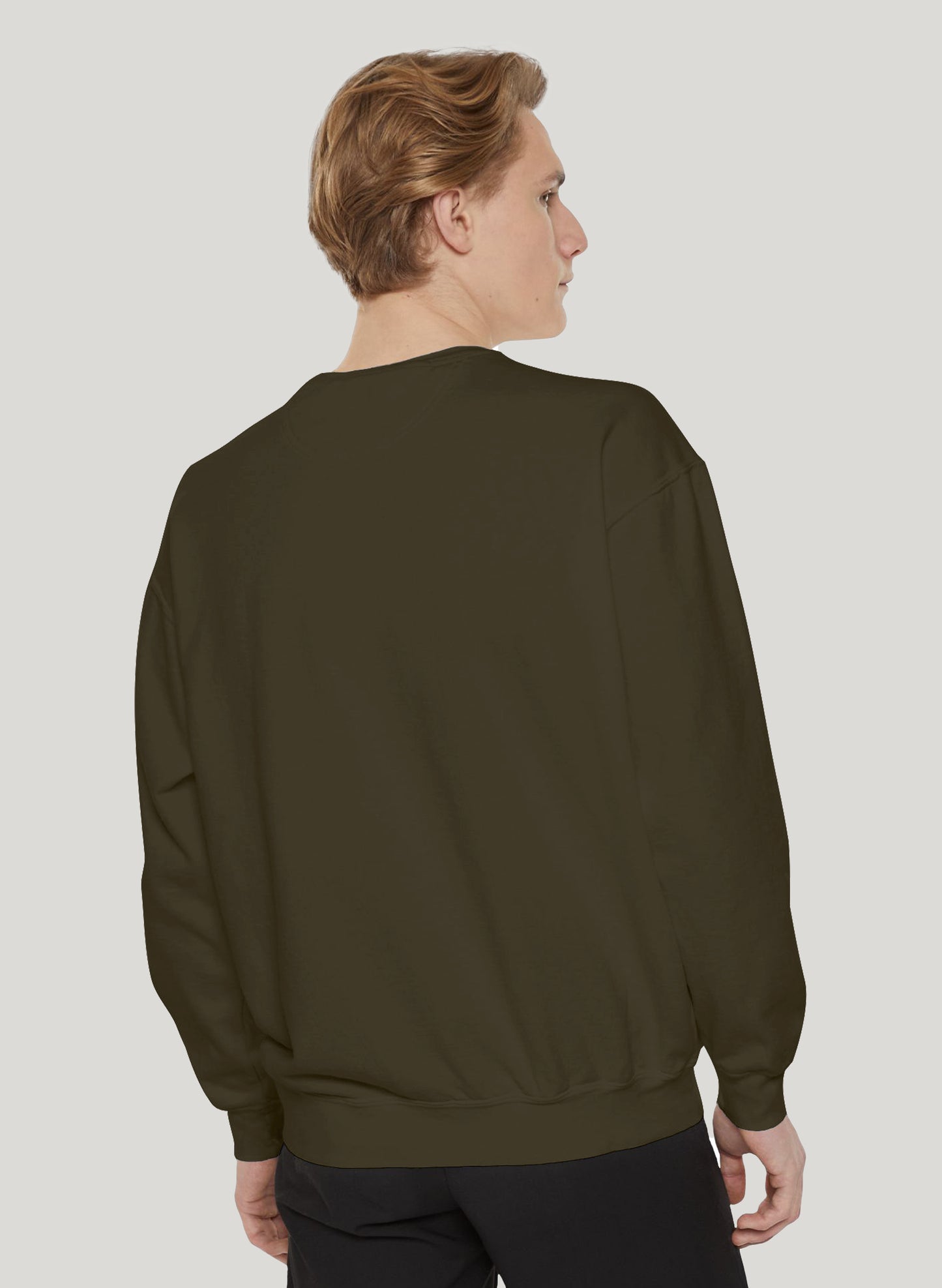 OLIVE CLASSIC SWEATSHIRT