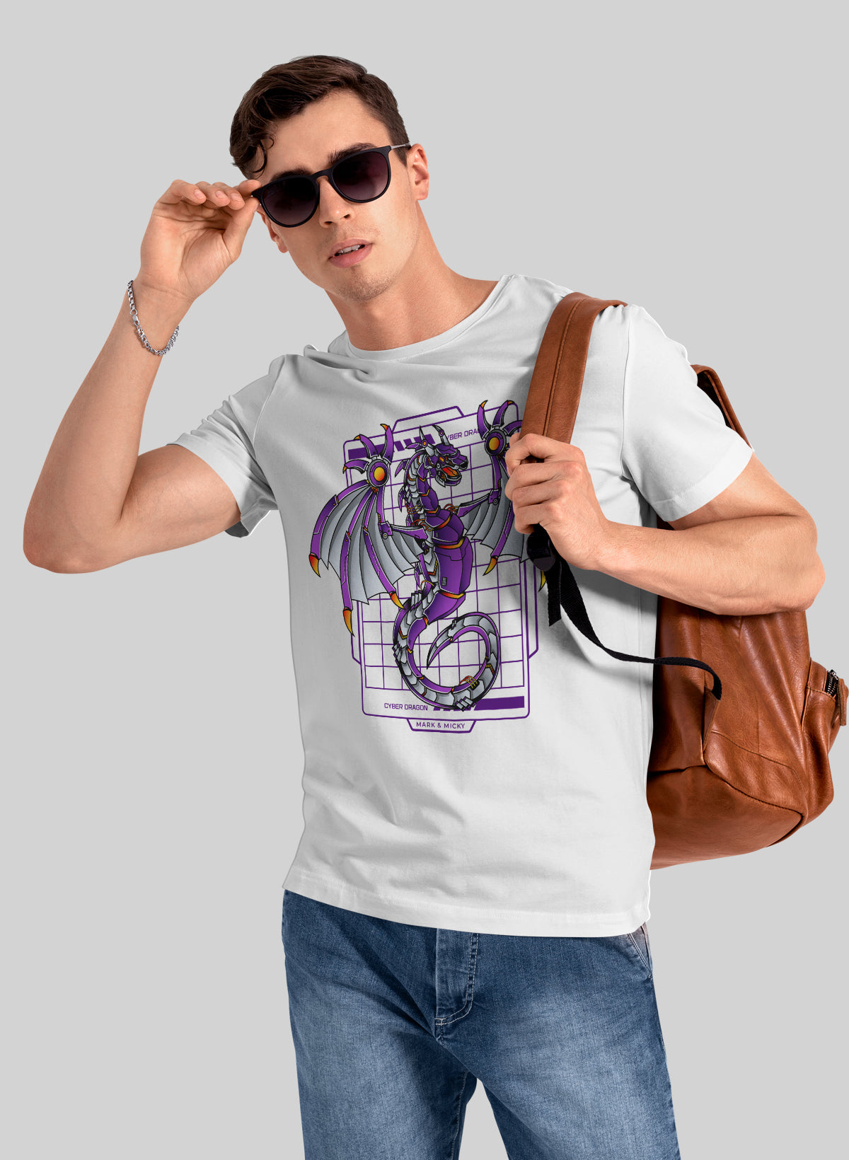 CYBER DRAGON SURGE CREW NECK T-SHIRT