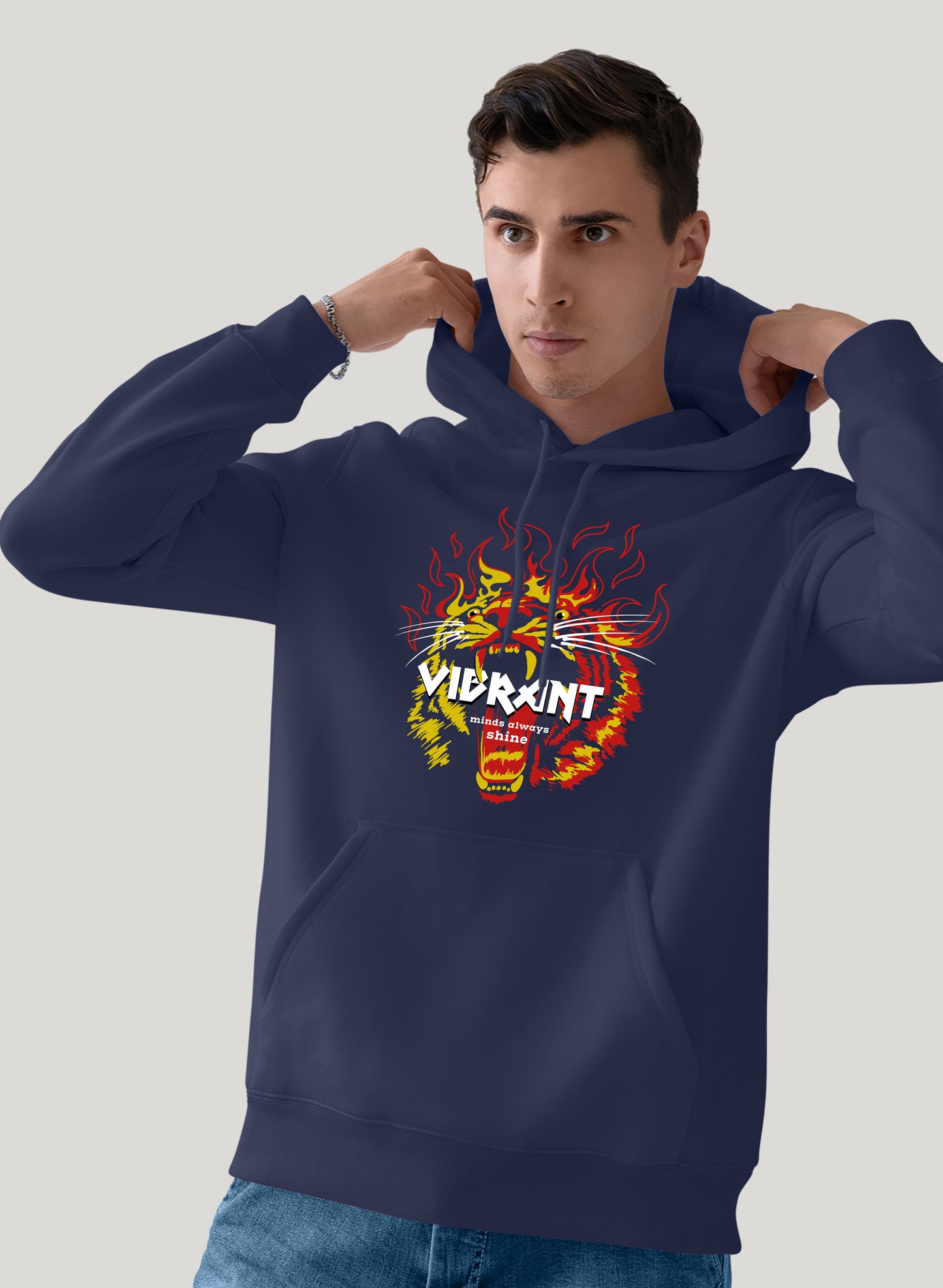 VIBRANT MINDS ALWAYS SHINE COMFORT HOODIE