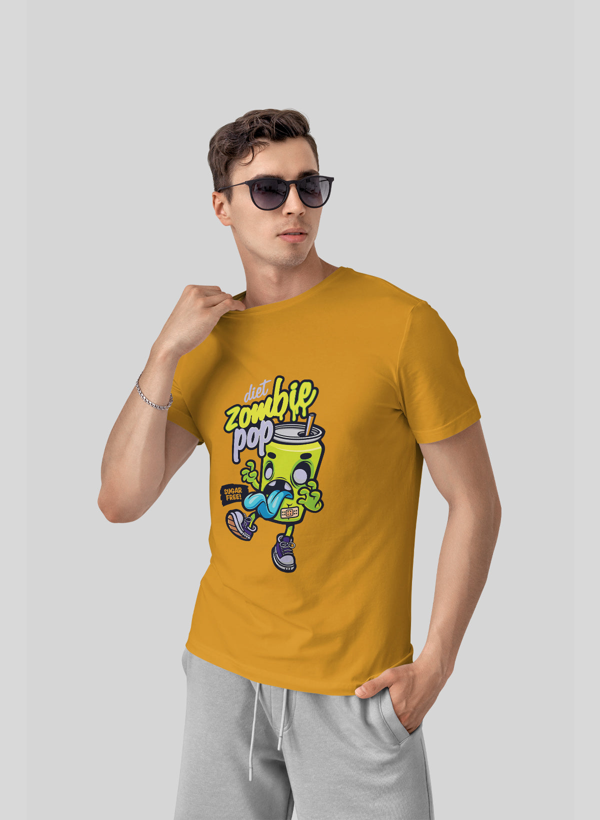 DIET ZOMBIE POP CREW NECK T-SHIRT