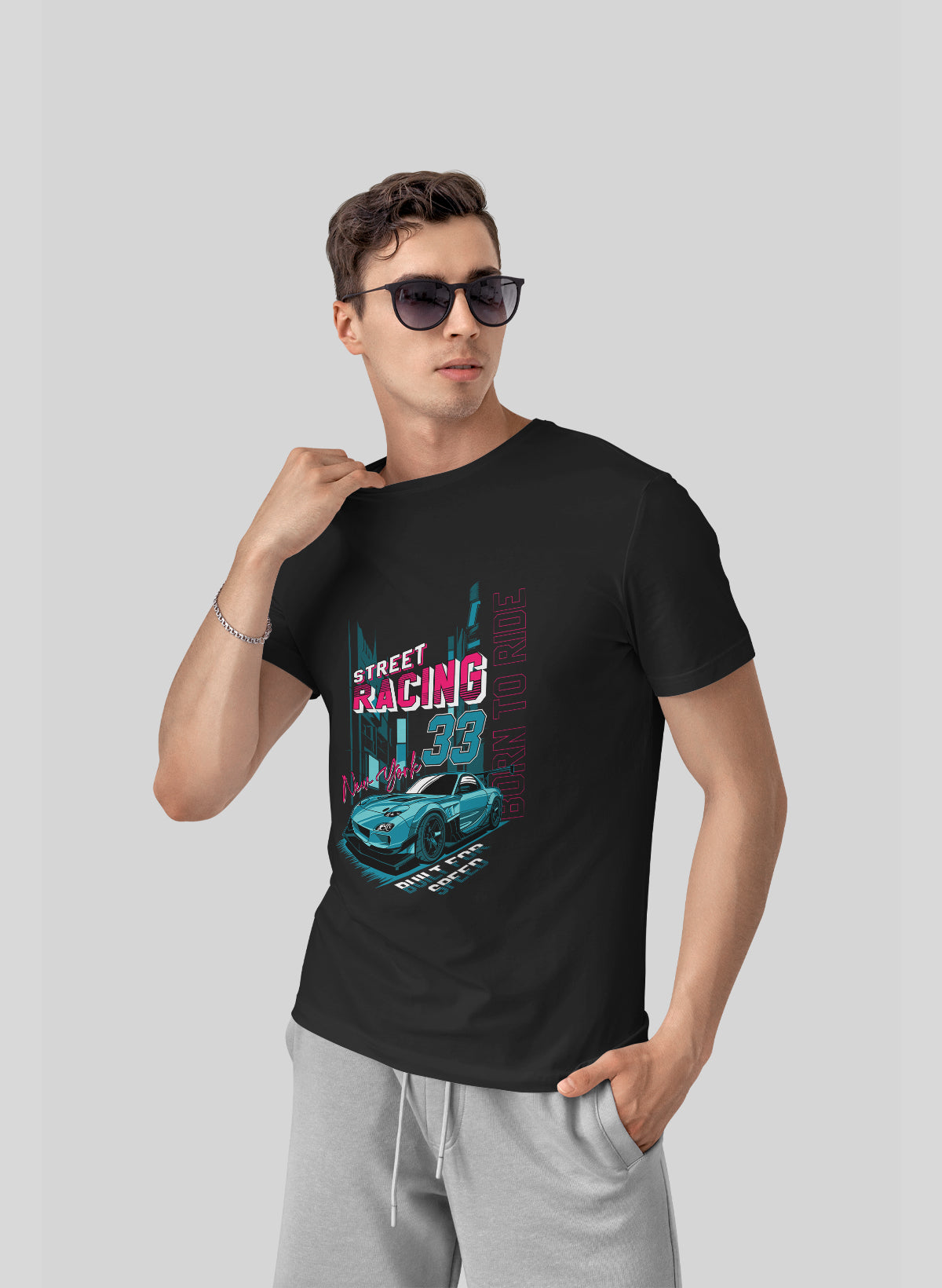 NEON VELOCITY CREW NECK T-SHIRT