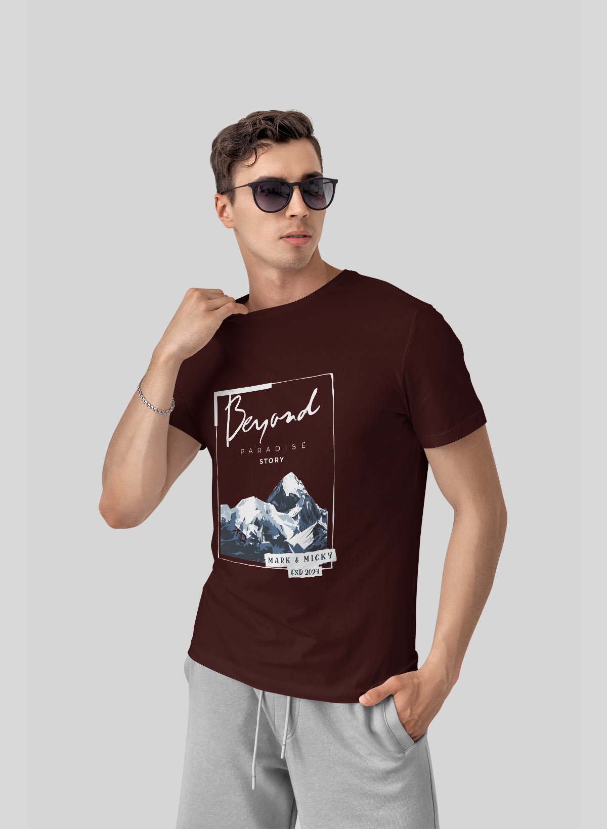 JOURNEY TO BEYOND CREW NECK T-SHIRT