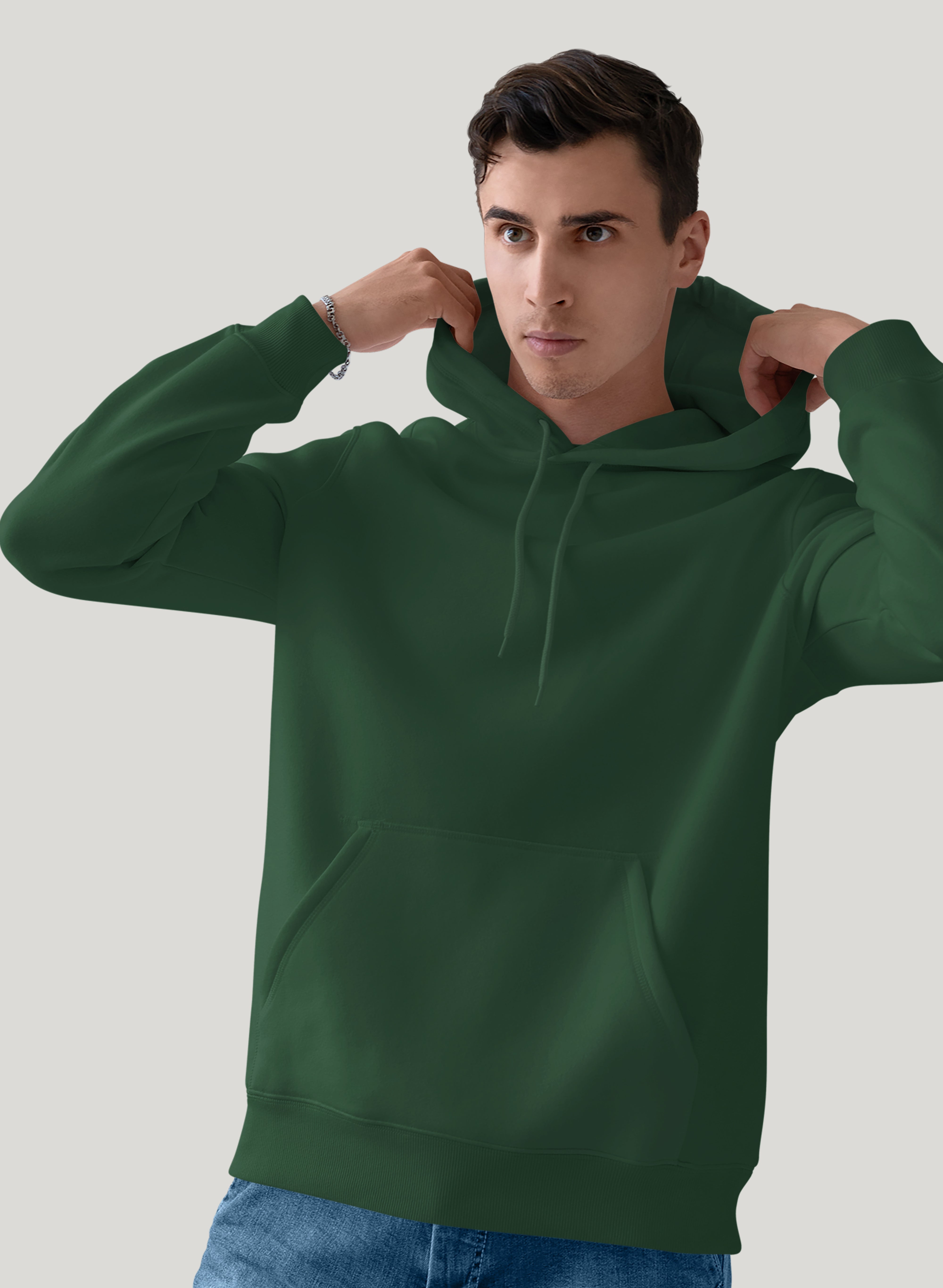 GREEN CLASSIC COMFORT HOODIE