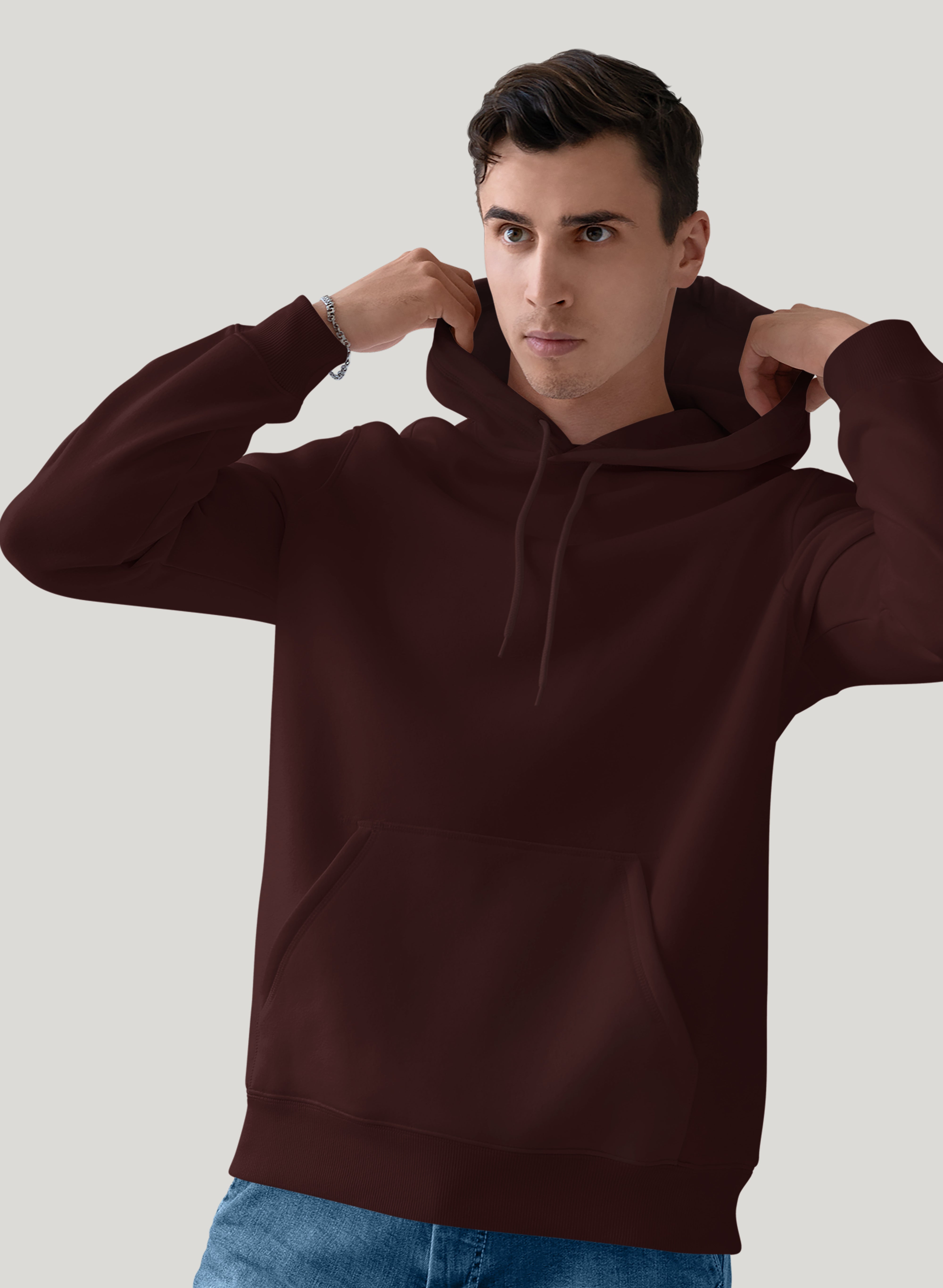 MAROON CLASSIC COMFORT HOODIE