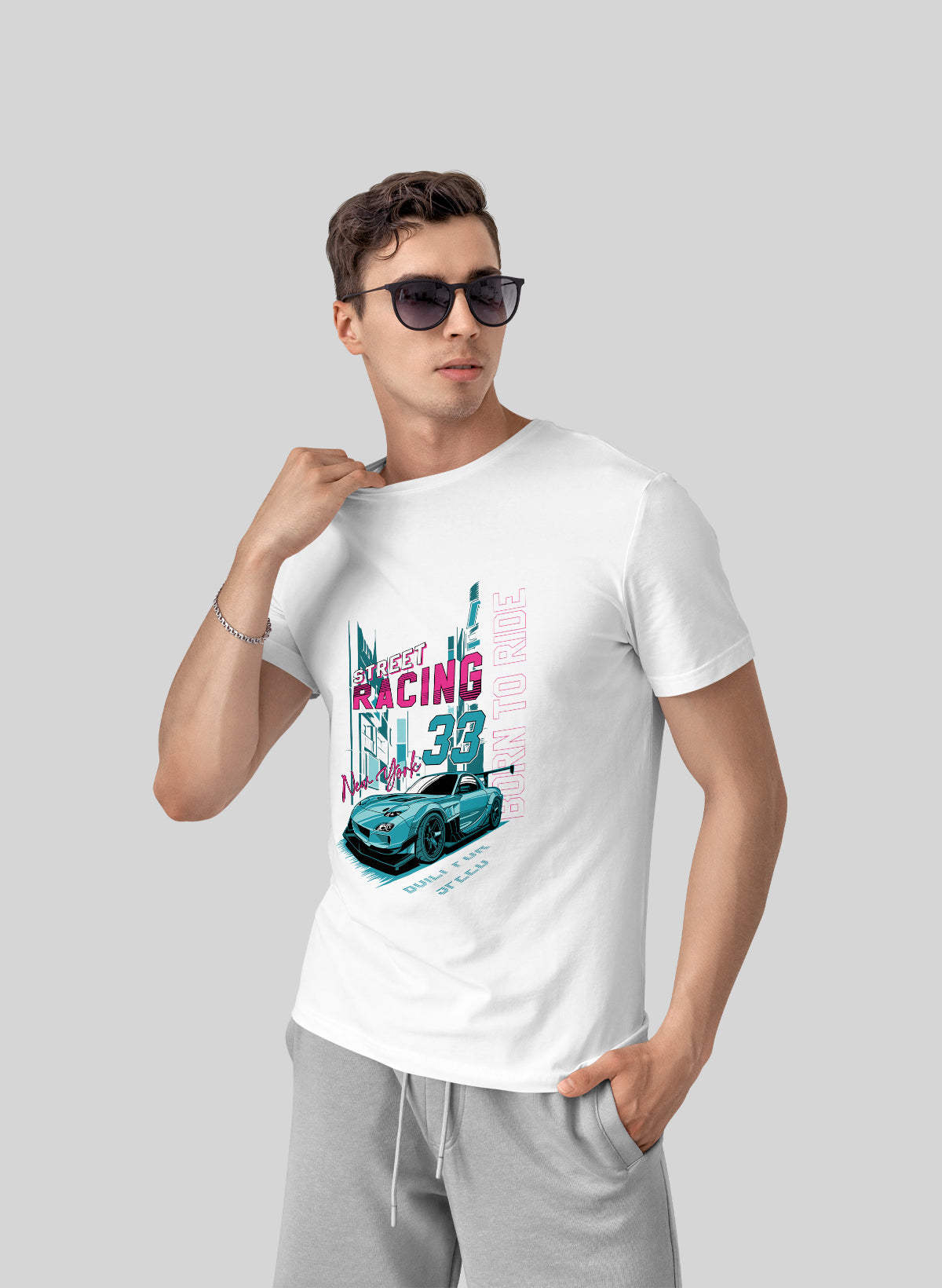 NEON VELOCITY CREW NECK T-SHIRT