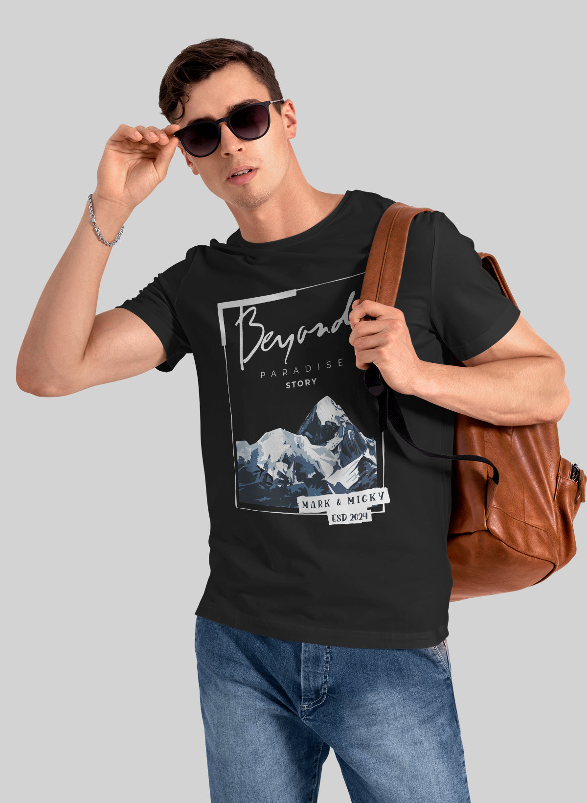 JOURNEY TO BEYOND CREW NECK T-SHIRT