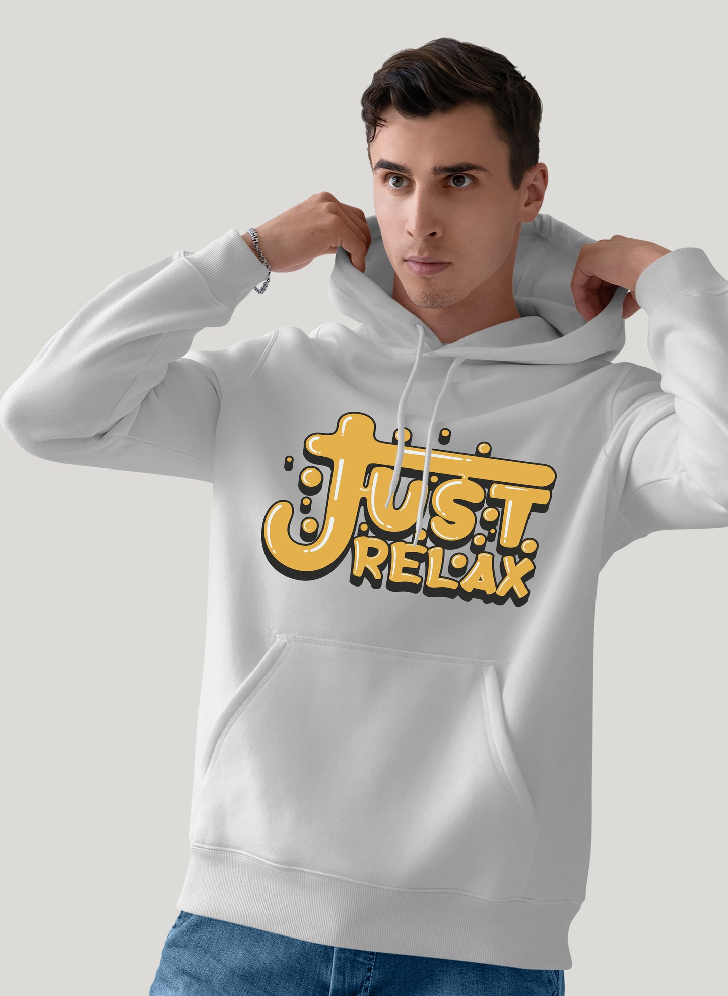 JUST RELAX COMFORT HOODIE