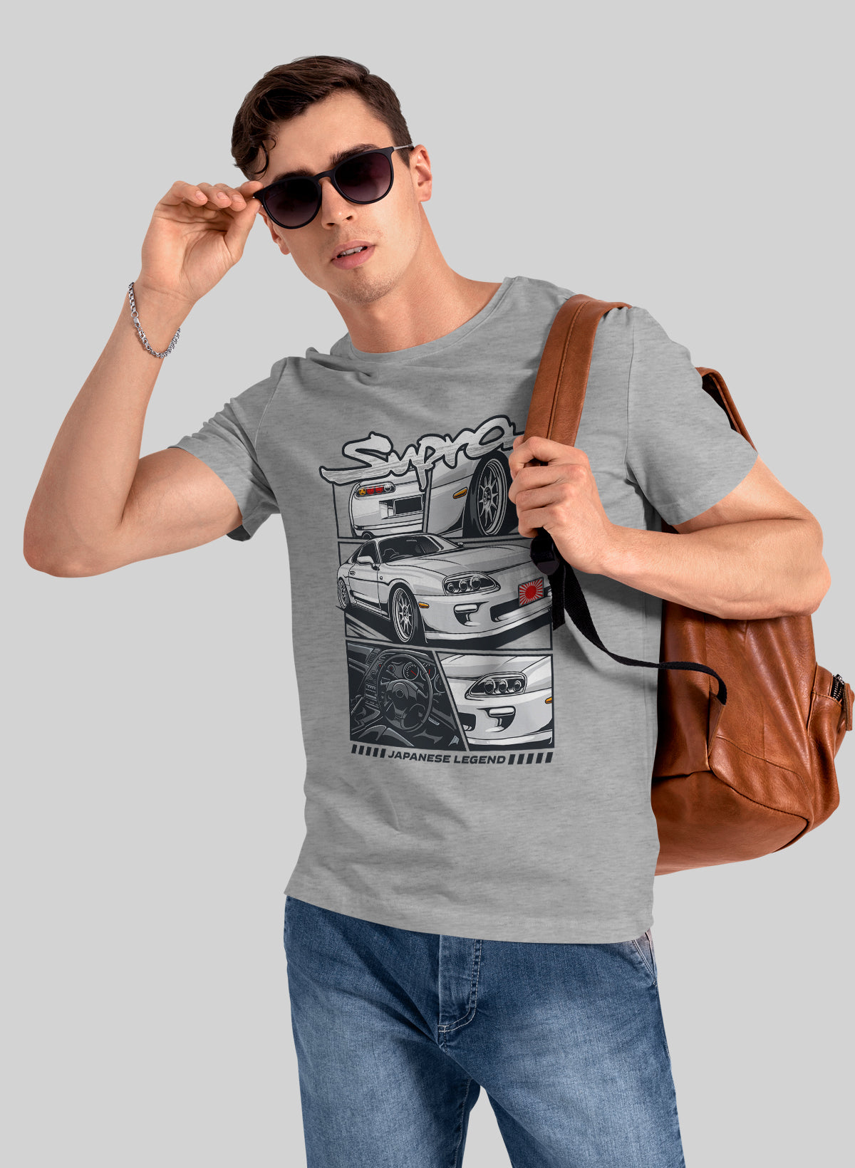 SUPRA JAPANESE LEGEND CREW NECK T-SHIRT