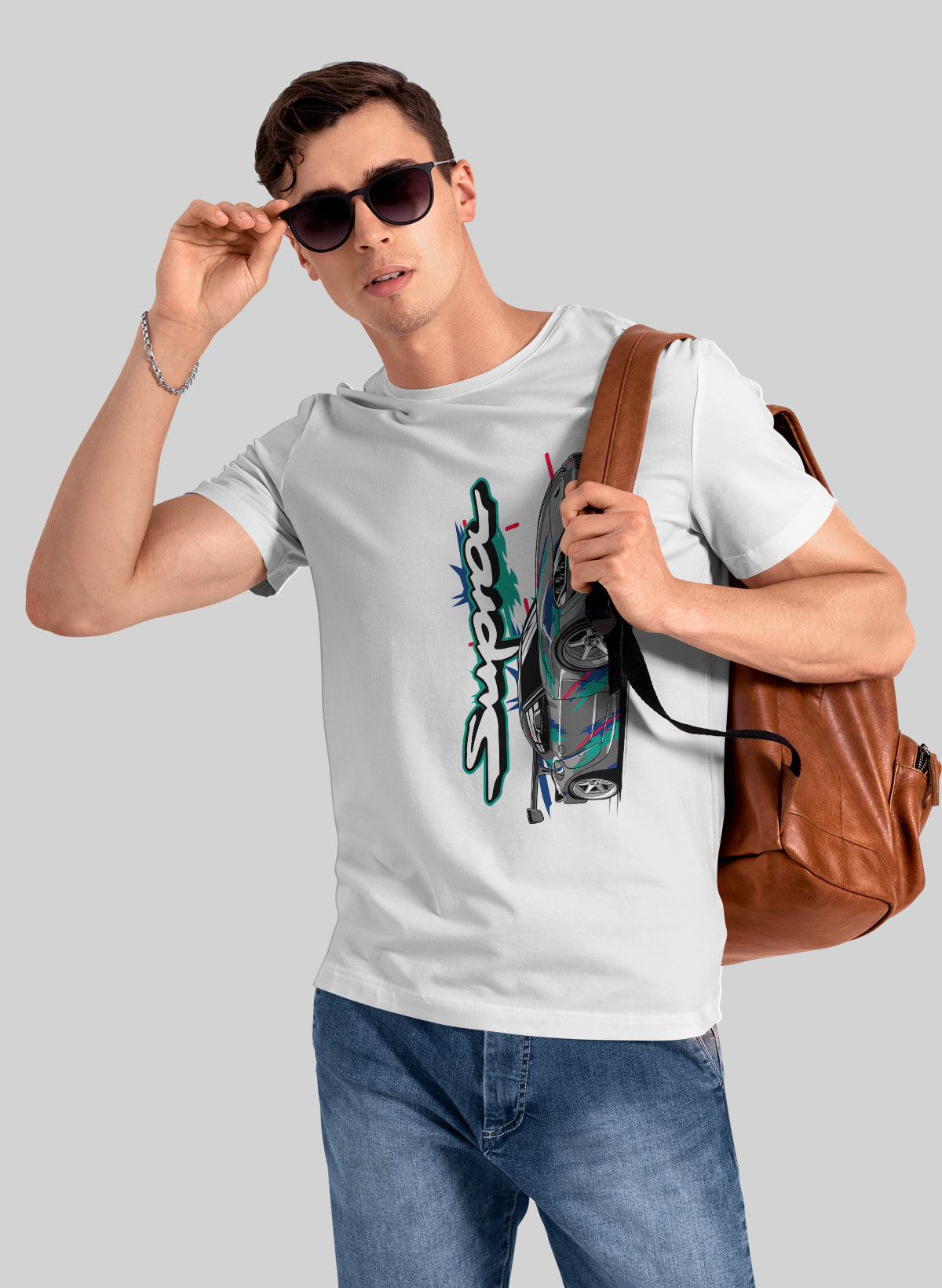 SUPRA STREET RACER CREW NECK T-SHIRT