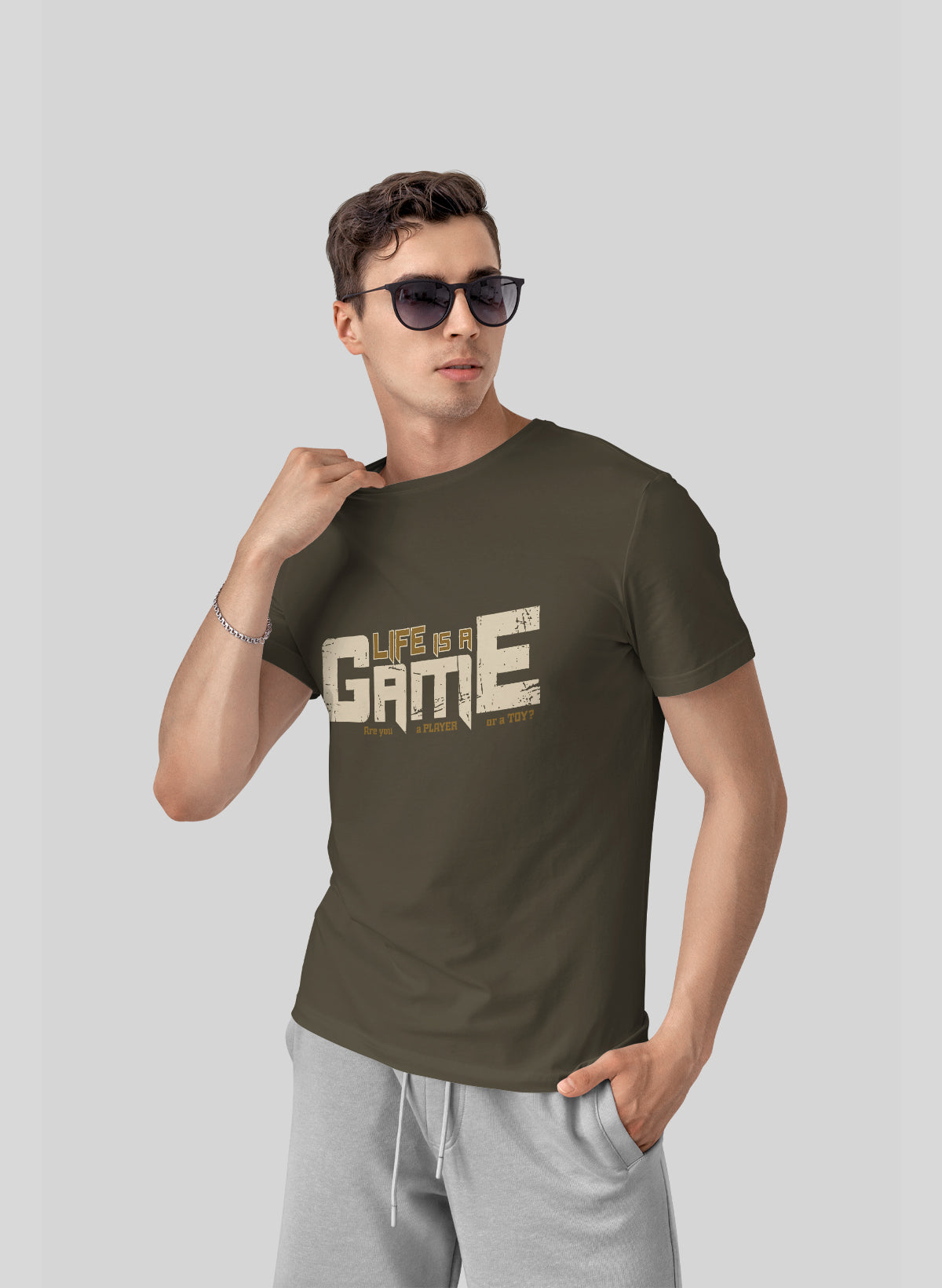 PLAYER RO TOY THE GAME OF LIFE CREW NECK T-SHIRT