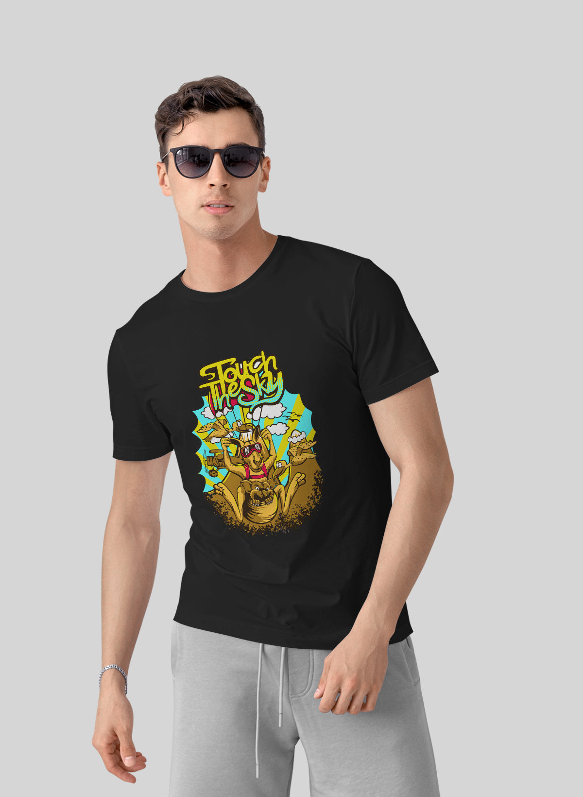 TOUCH THE SKY CREW NECK T-SHIRT