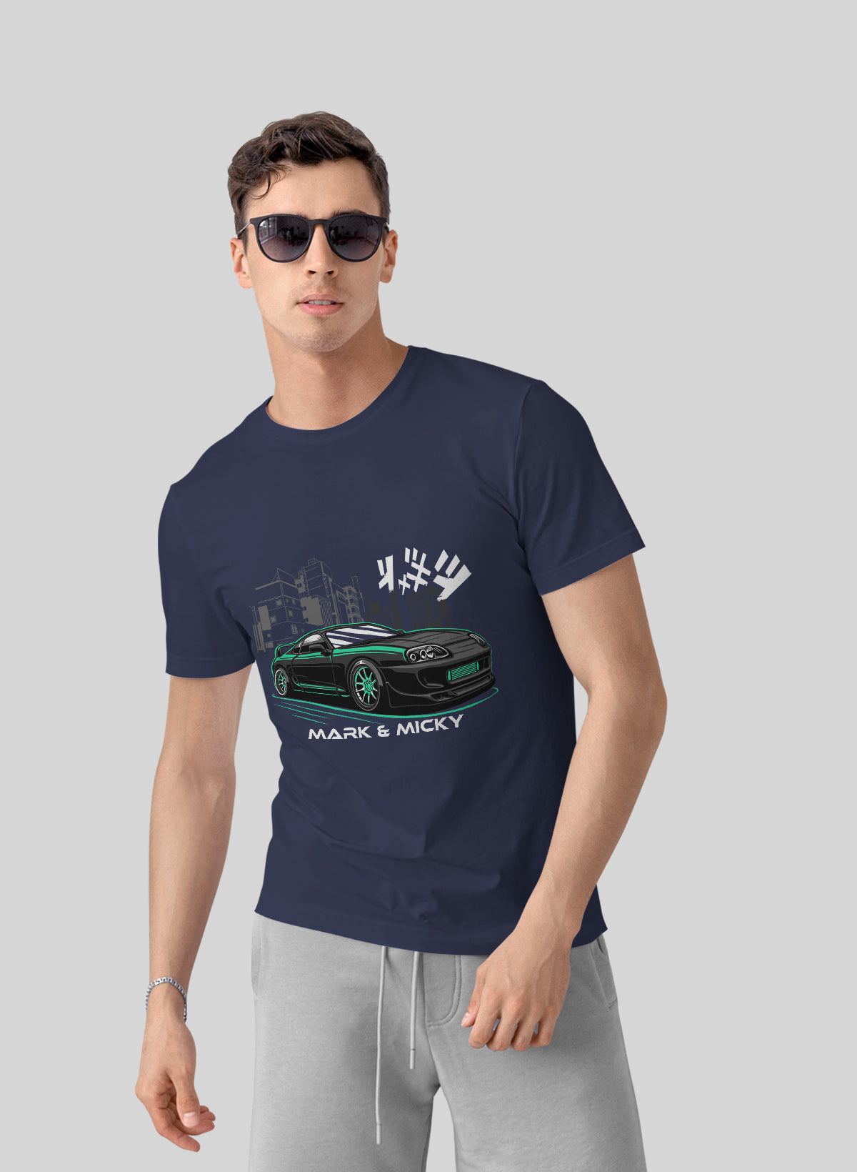 NEON NIGHTRIDER CREW NECK T-SHIRT