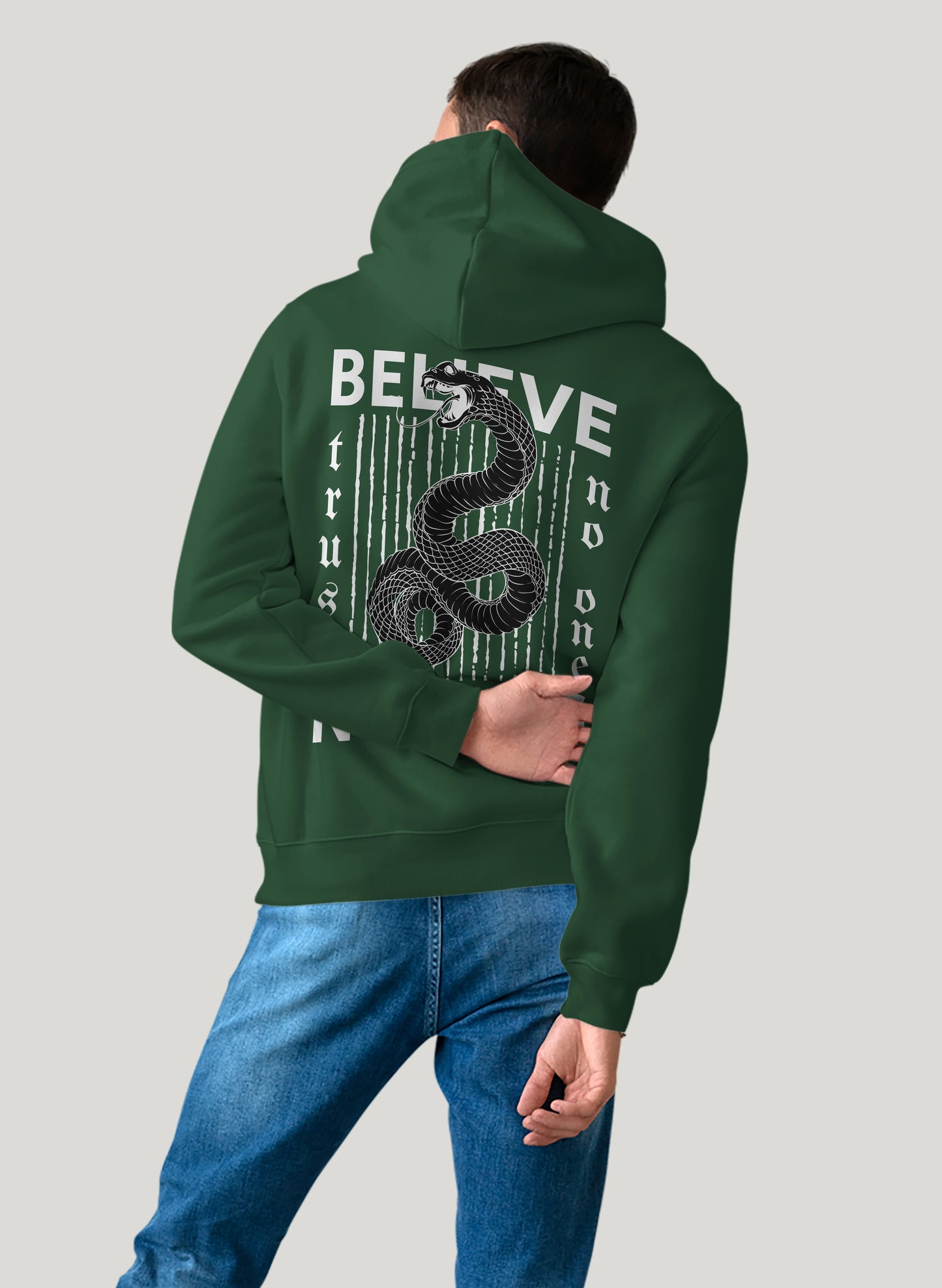 BELIEVE NOTHING CLASSIC HOODIE