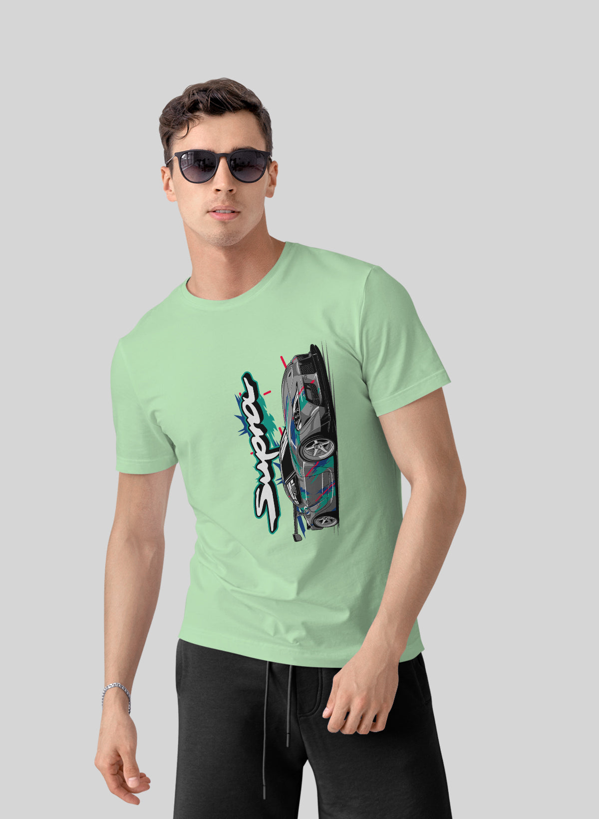 SUPRA STREET RACER CREW NECK T-SHIRT