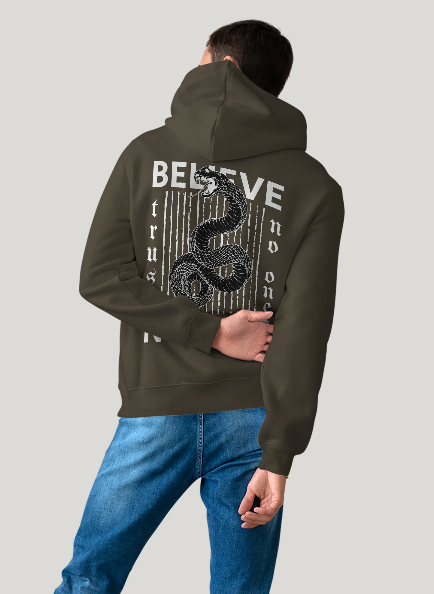 BELIEVE NOTHING CLASSIC HOODIE