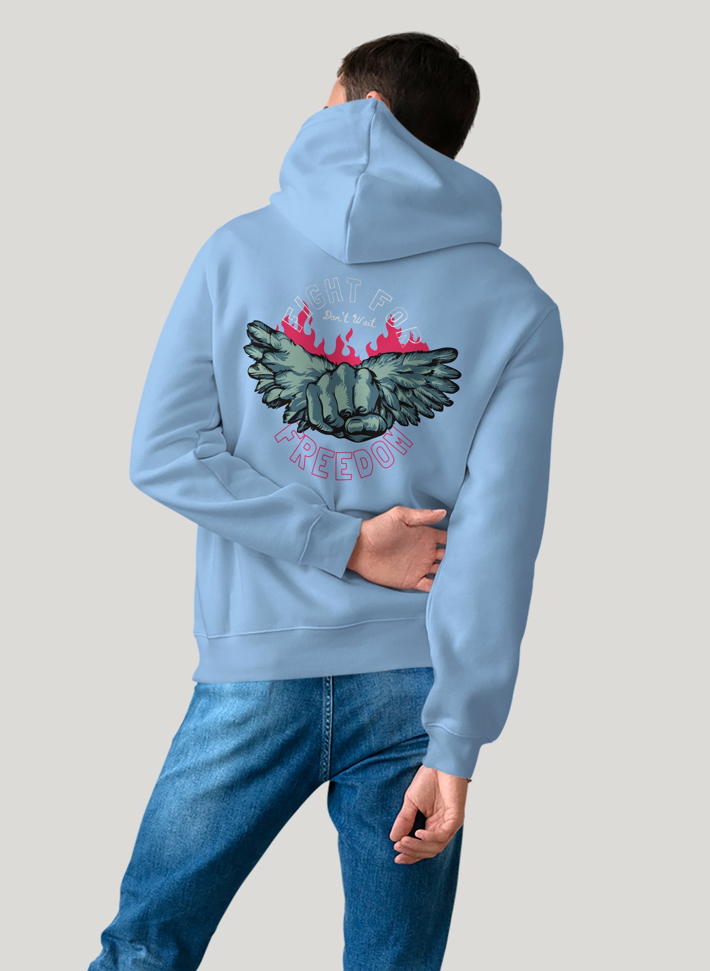 FIGHT FOR FREEDOM COMFORT HOODIE