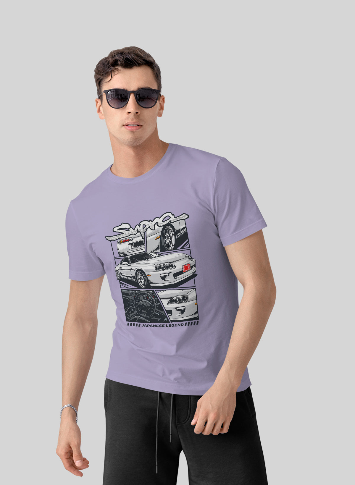 SUPRA JAPANESE LEGEND CREW NECK T-SHIRT