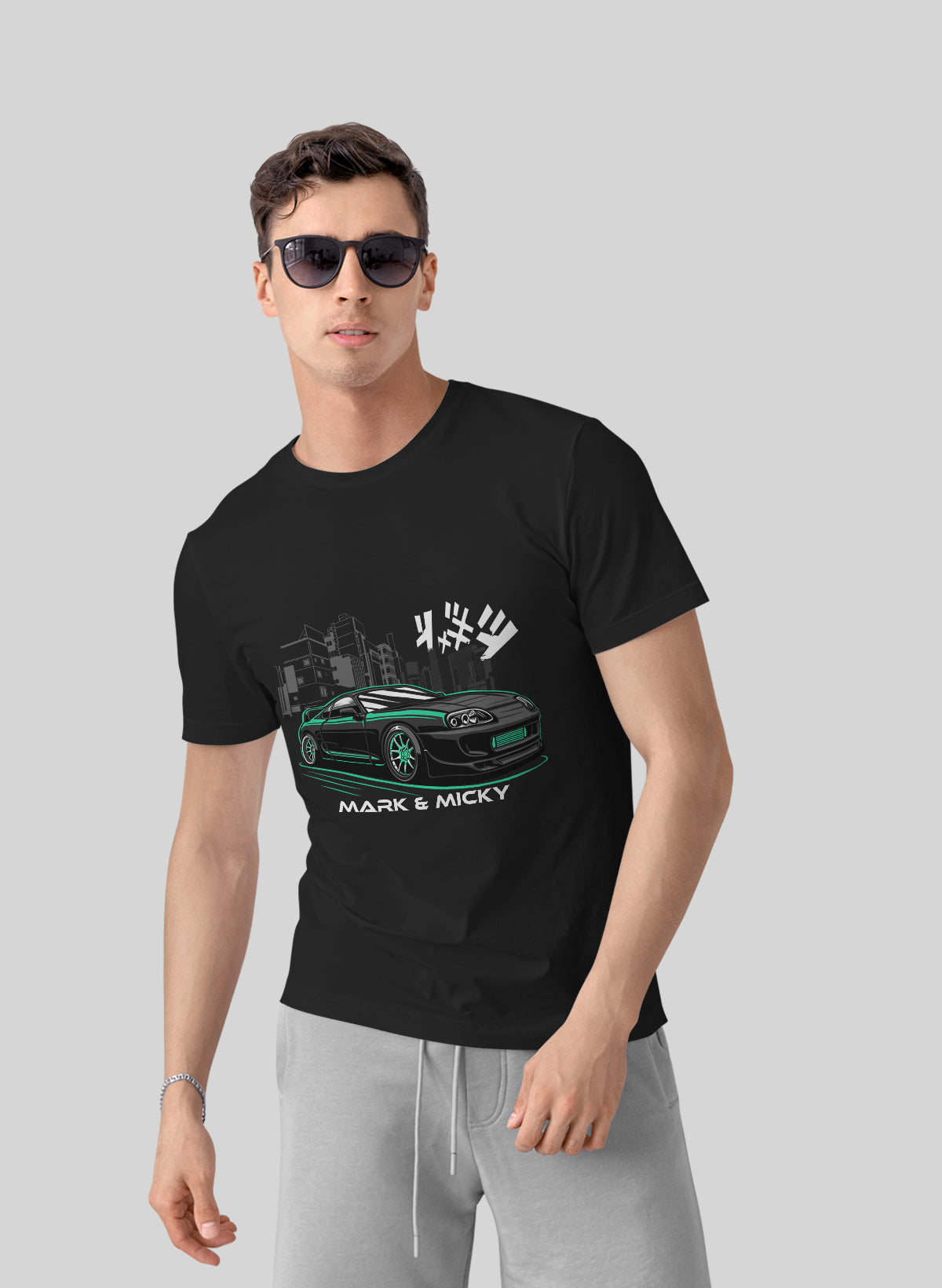 NEON NIGHTRIDER CREW NECK T-SHIRT