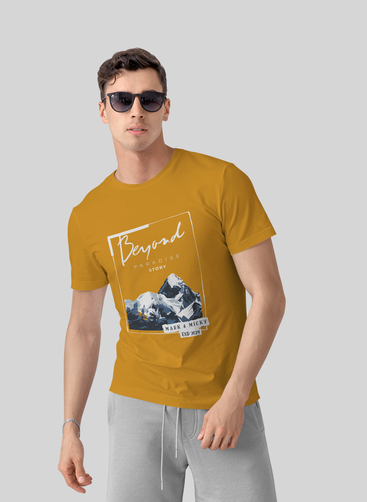 JOURNEY TO BEYOND CREW NECK T-SHIRT