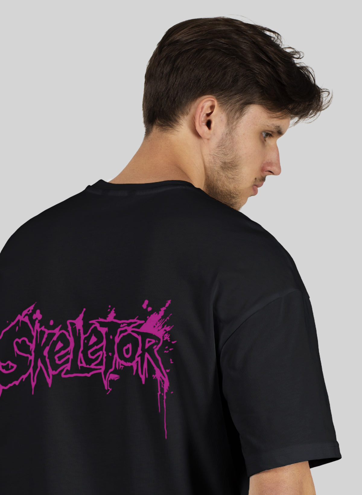 SKELETOR COTTON OVERSIZED T-SHIRT