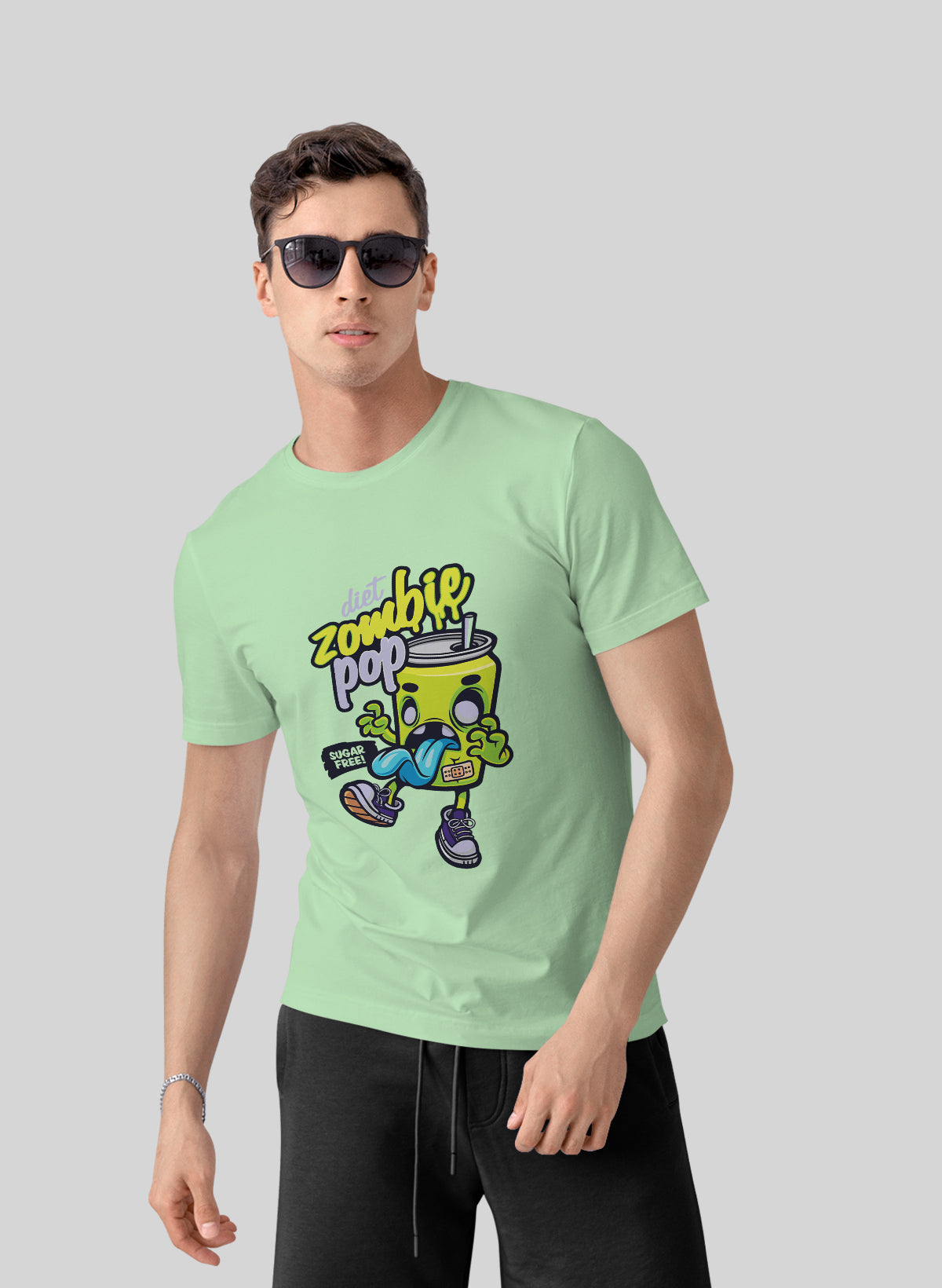 DIET ZOMBIE POP CREW NECK T-SHIRT