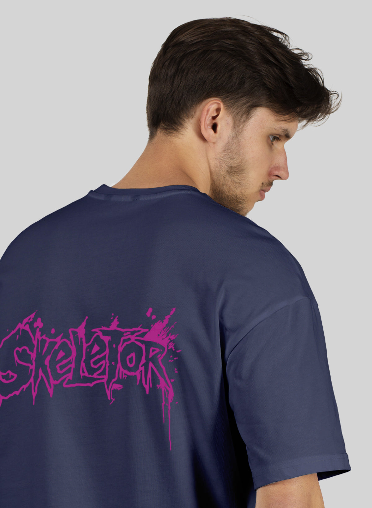 SKELETOR COTTON OVERSIZED T-SHIRT