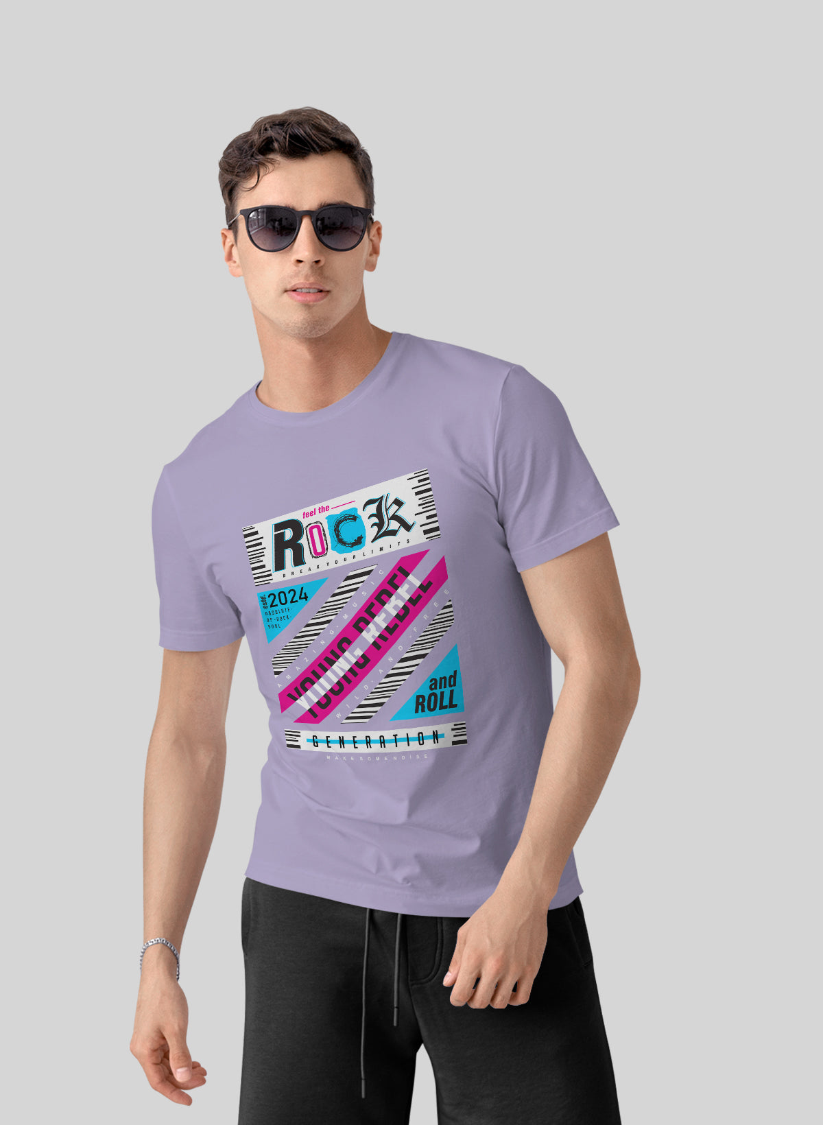 ROCK THE REBEL SOUL CREW NECK T-SHIRT