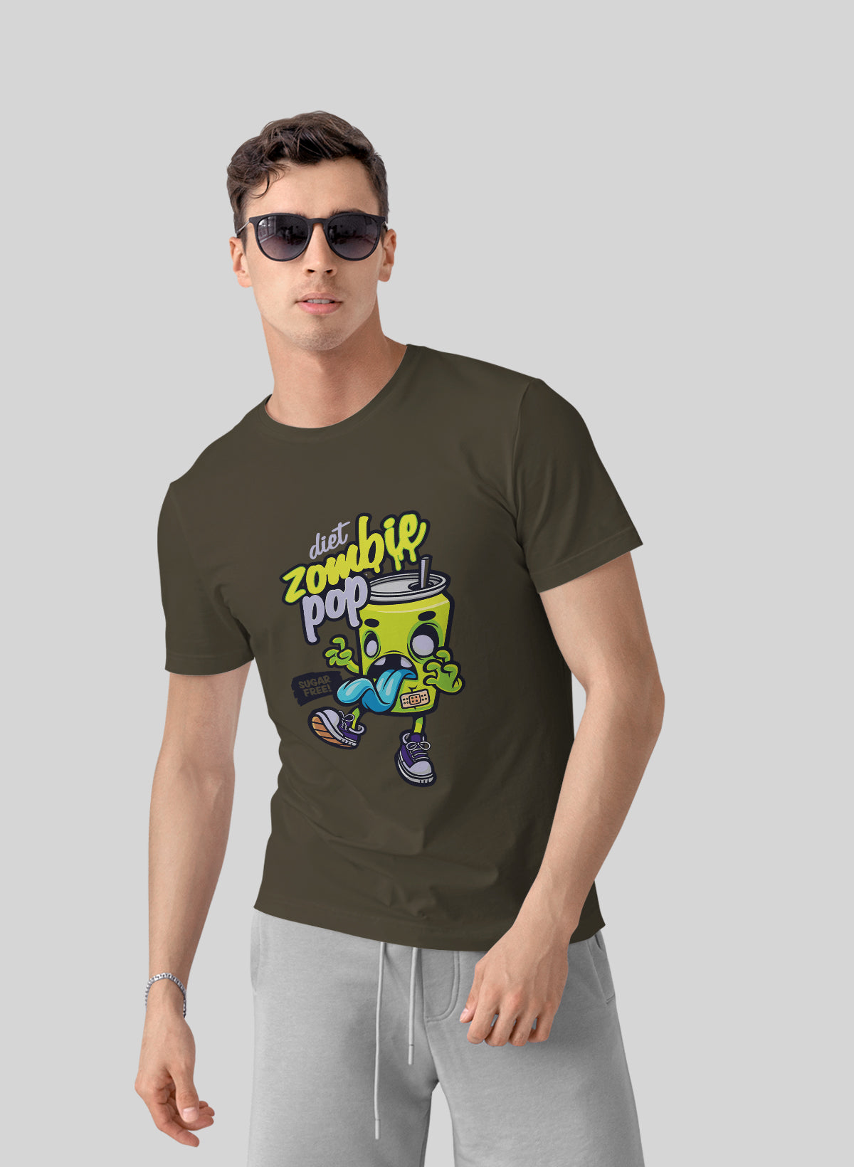 DIET ZOMBIE POP CREW NECK T-SHIRT