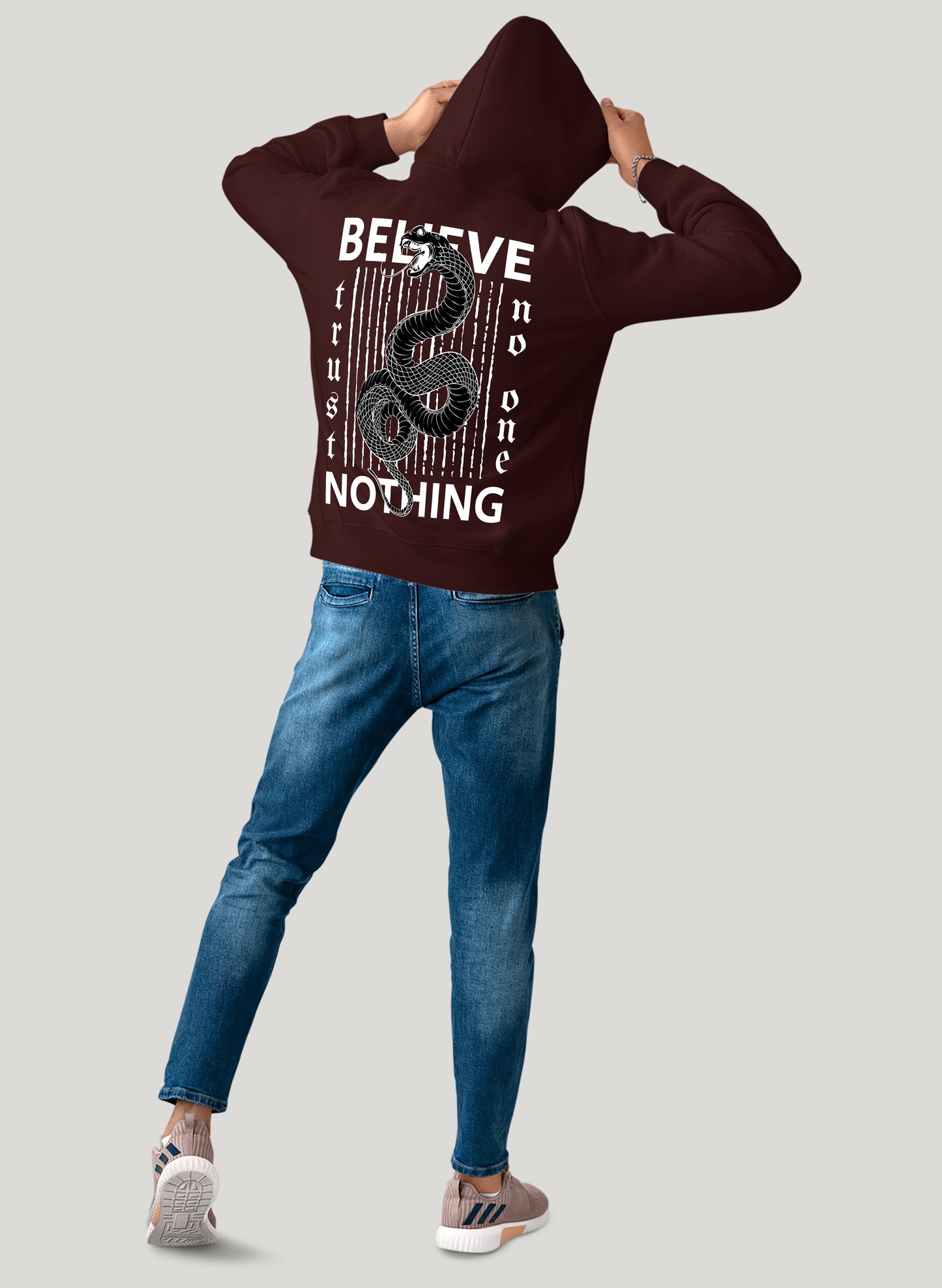 BELIEVE NOTHING CLASSIC HOODIE