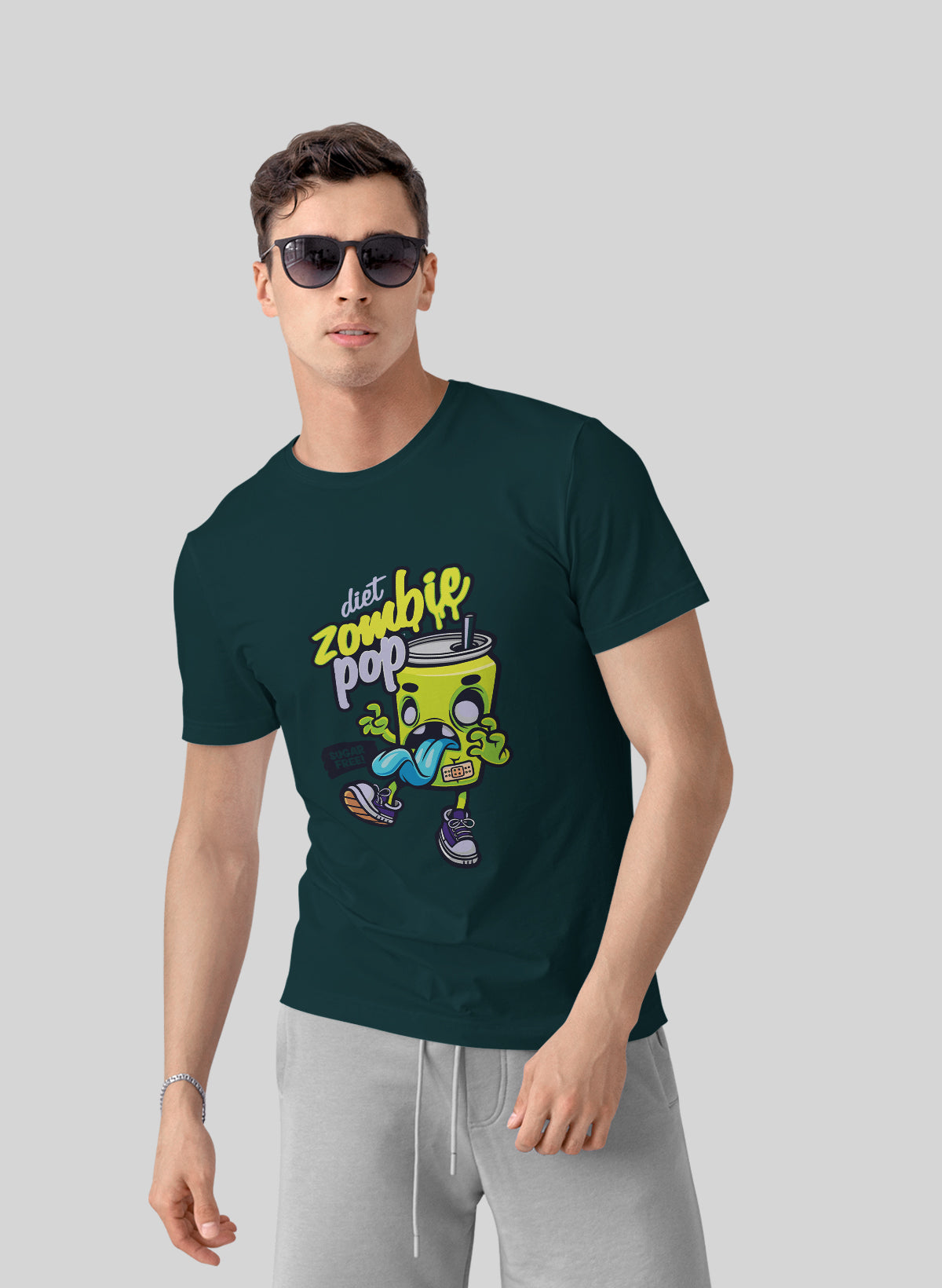 DIET ZOMBIE POP CREW NECK T-SHIRT