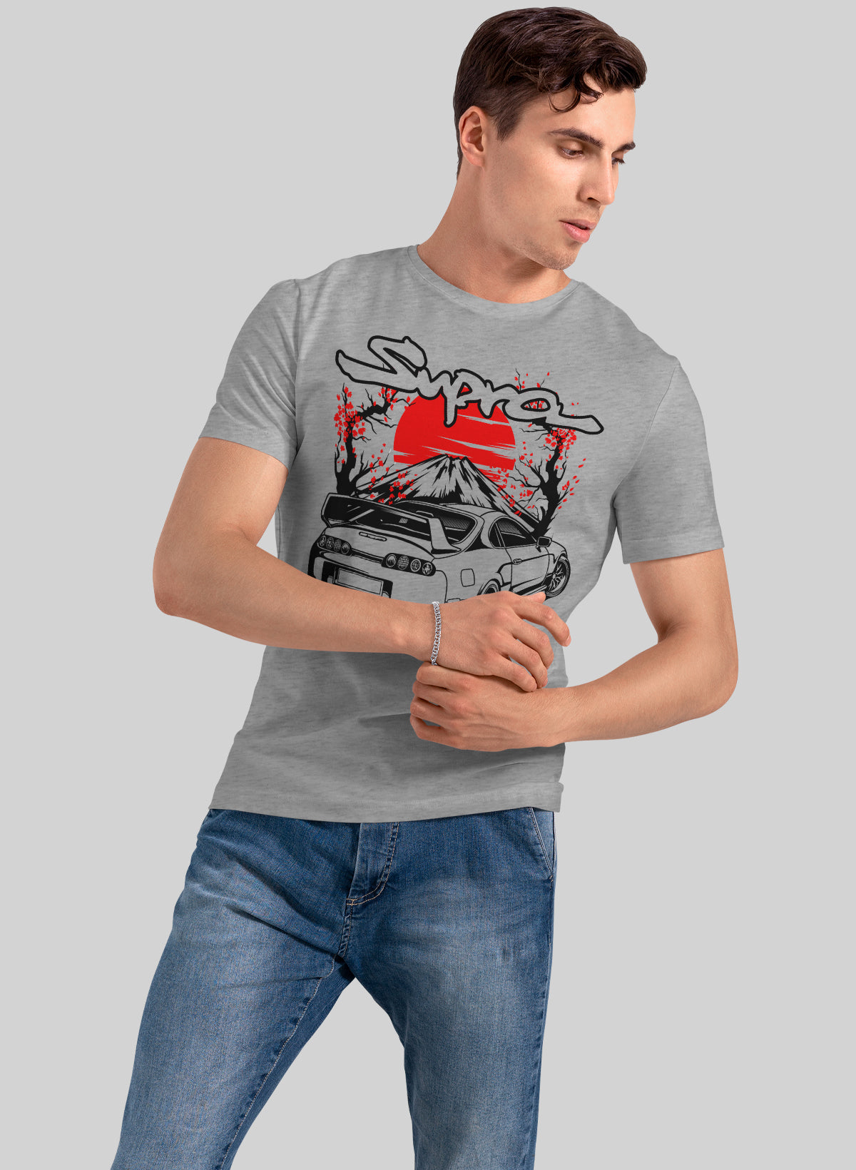 CRIMSON CHAOS CREW NECK T-SHIRT