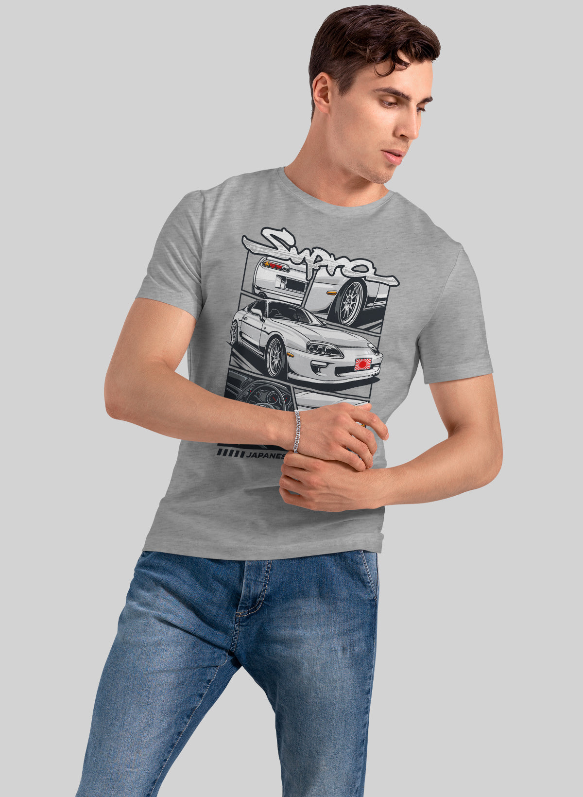 SUPRA JAPANESE LEGEND CREW NECK T-SHIRT