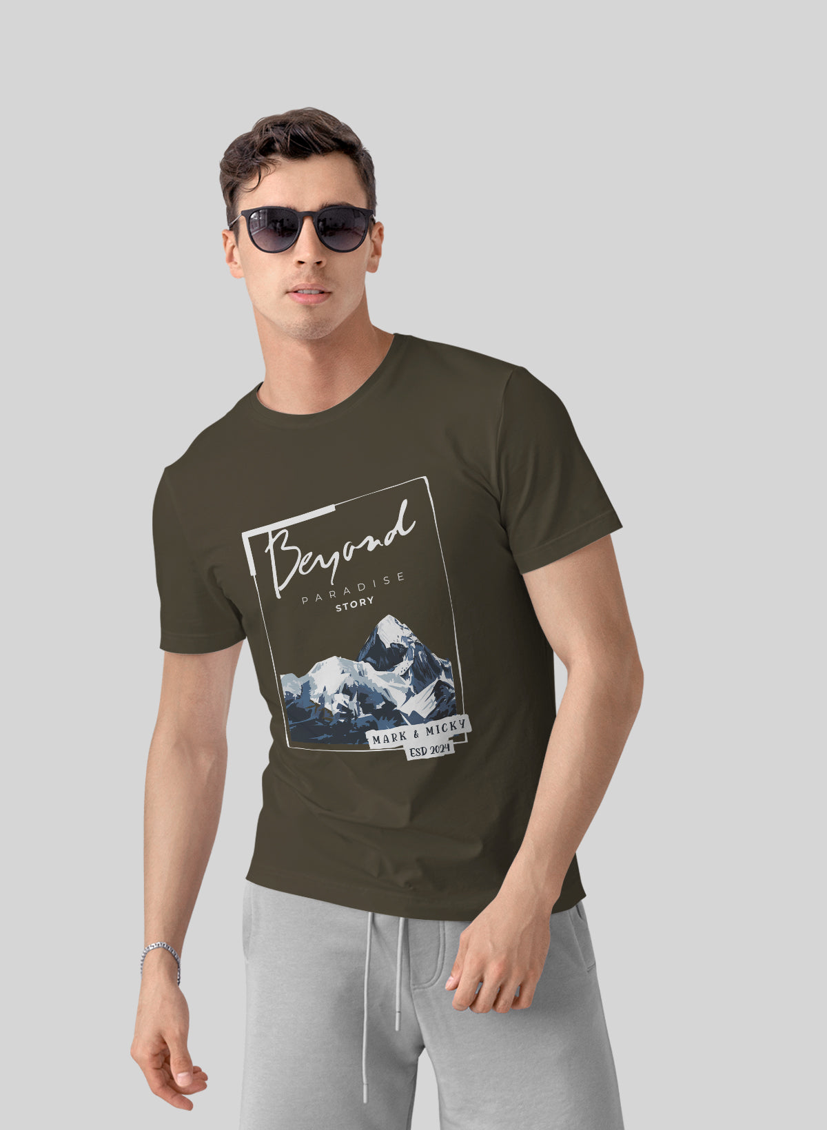 JOURNEY TO BEYOND CREW NECK T-SHIRT