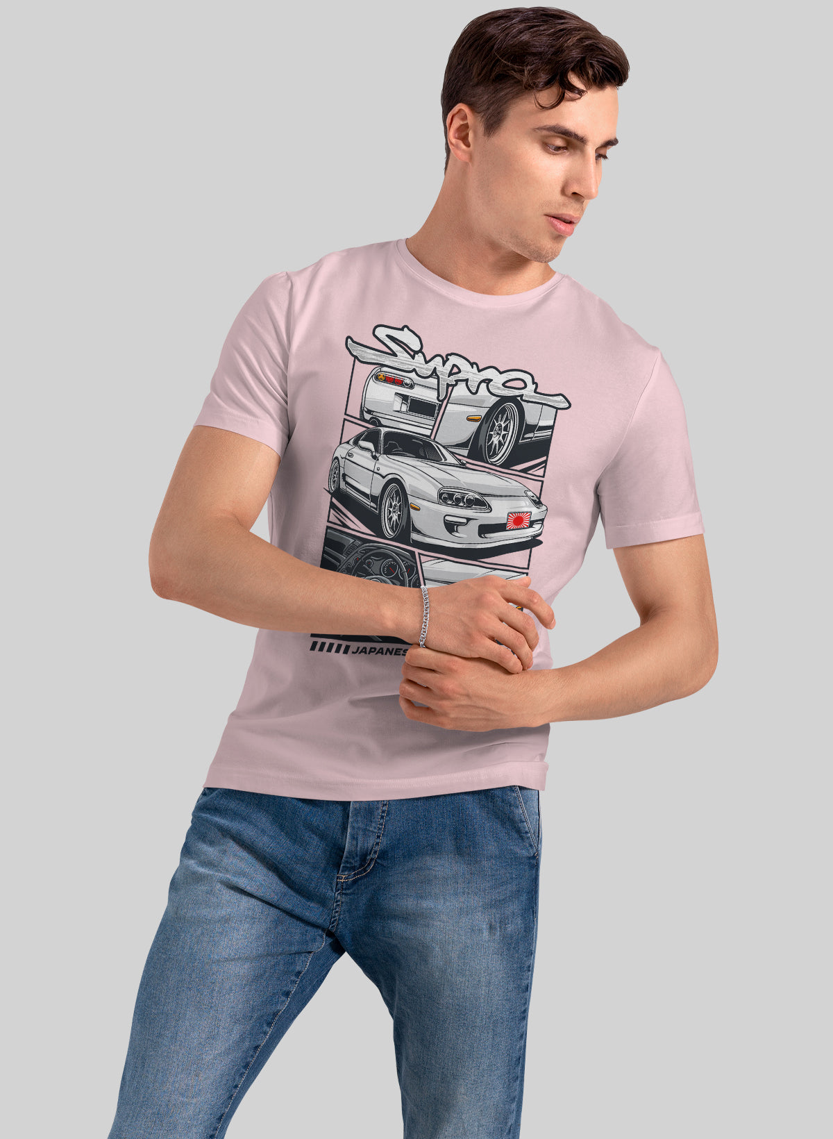 SUPRA JAPANESE LEGEND CREW NECK T-SHIRT