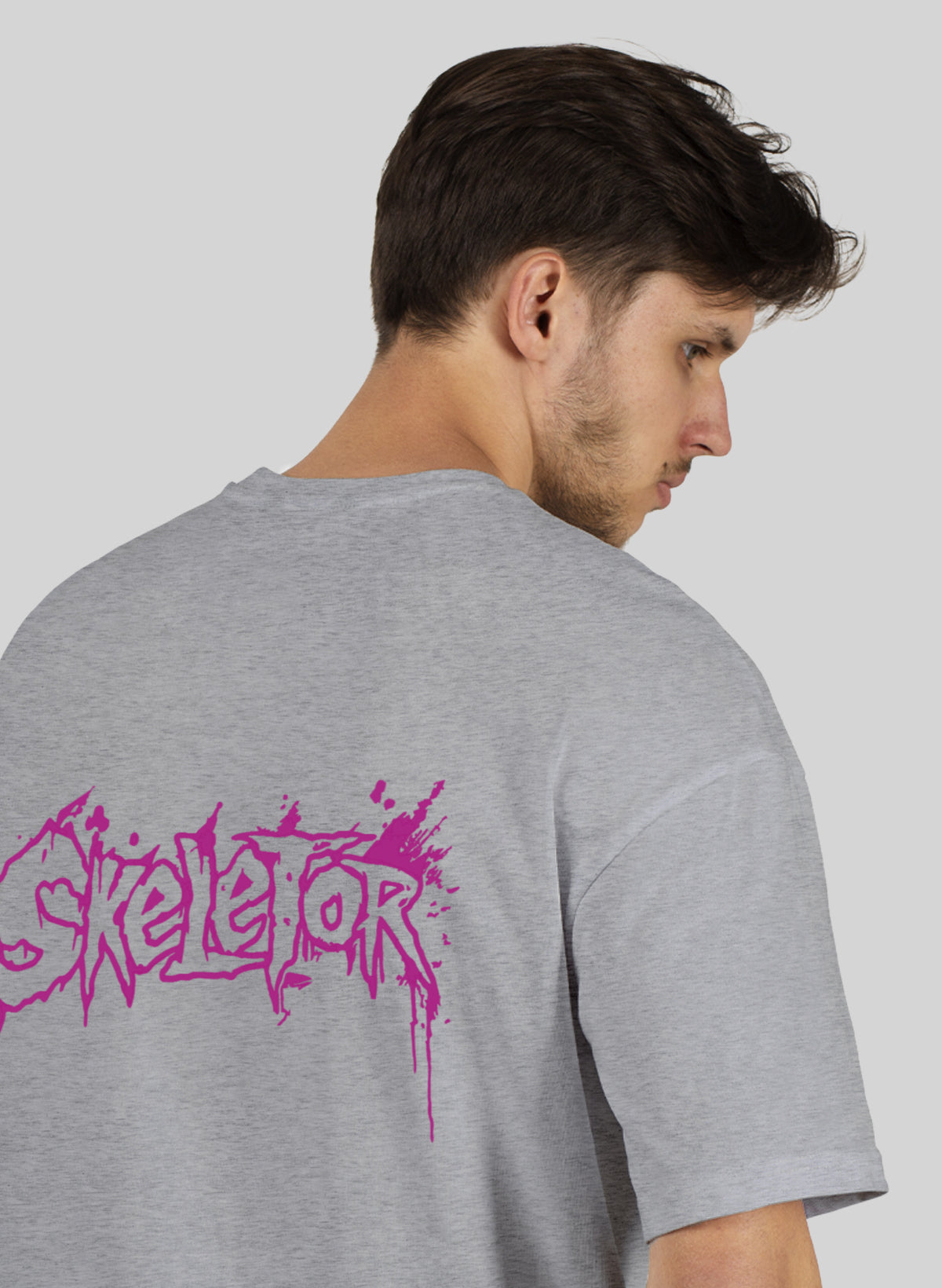 SKELETOR COTTON OVERSIZED T-SHIRT