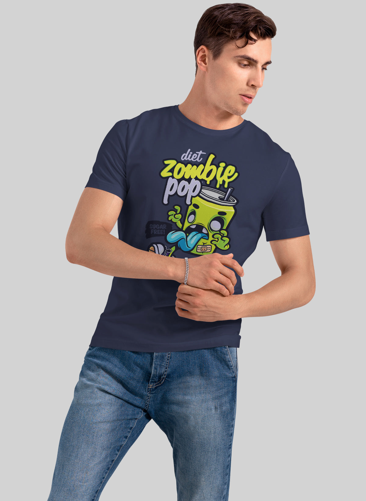 DIET ZOMBIE POP CREW NECK T-SHIRT